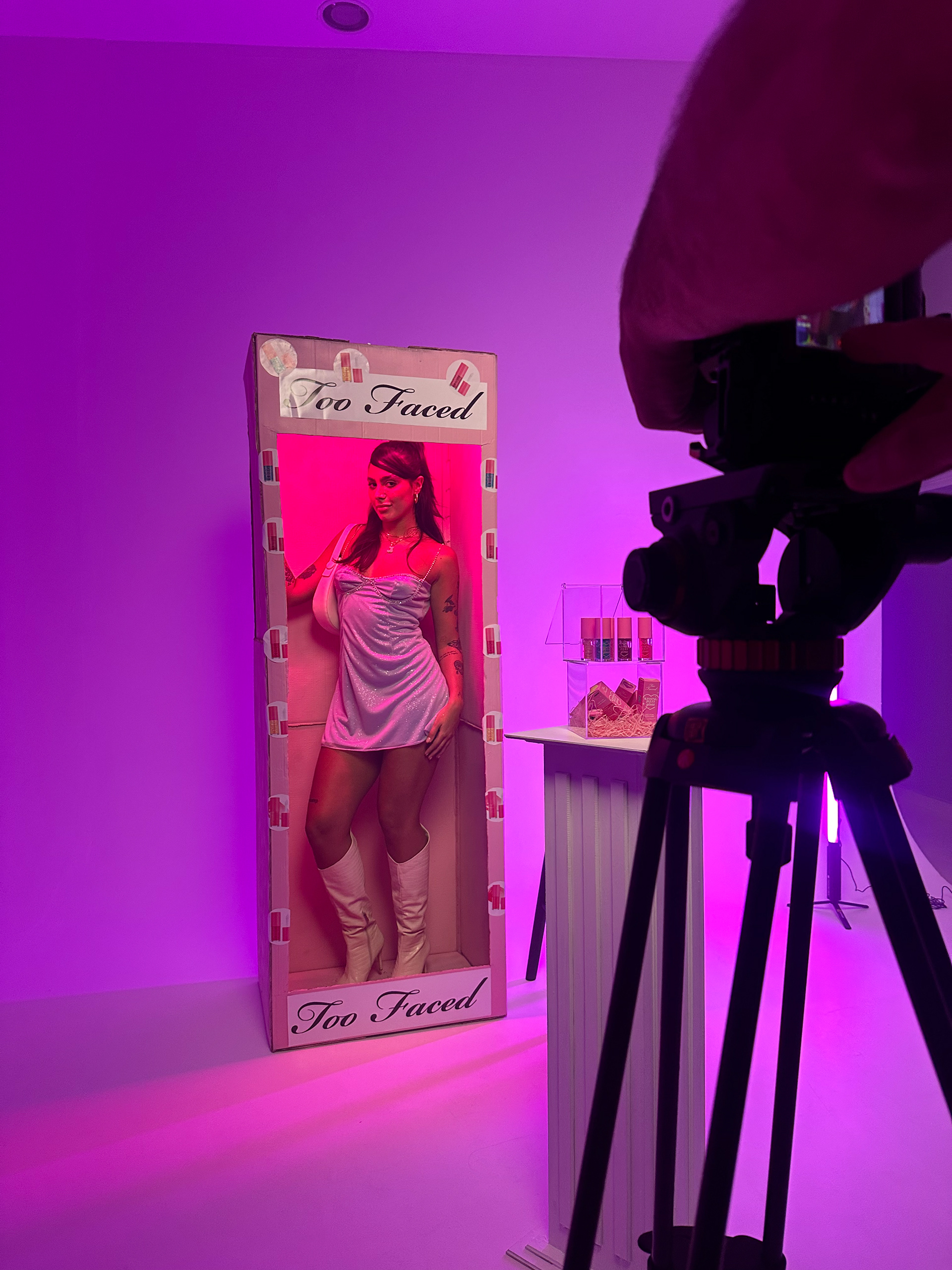 Camera tests inside the scenario part two