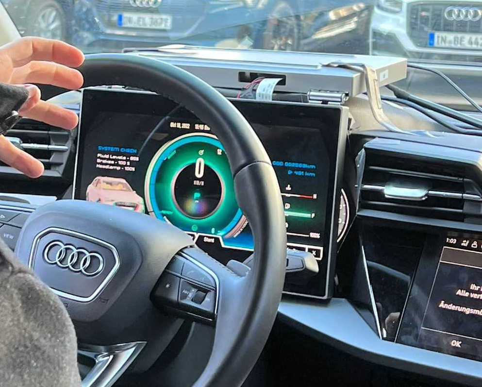 Conducted in-car testing to ensure the displays performed effectively.