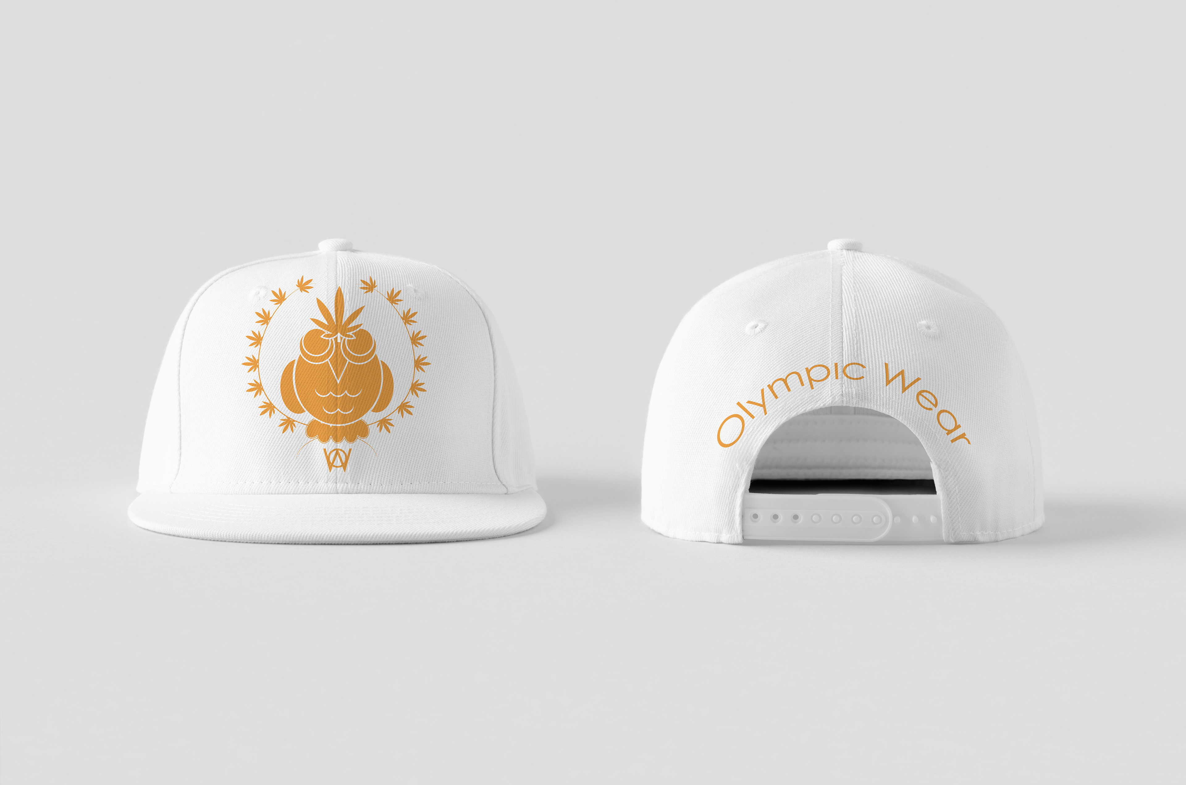 Olympic Wear Logo Hat Mockup
