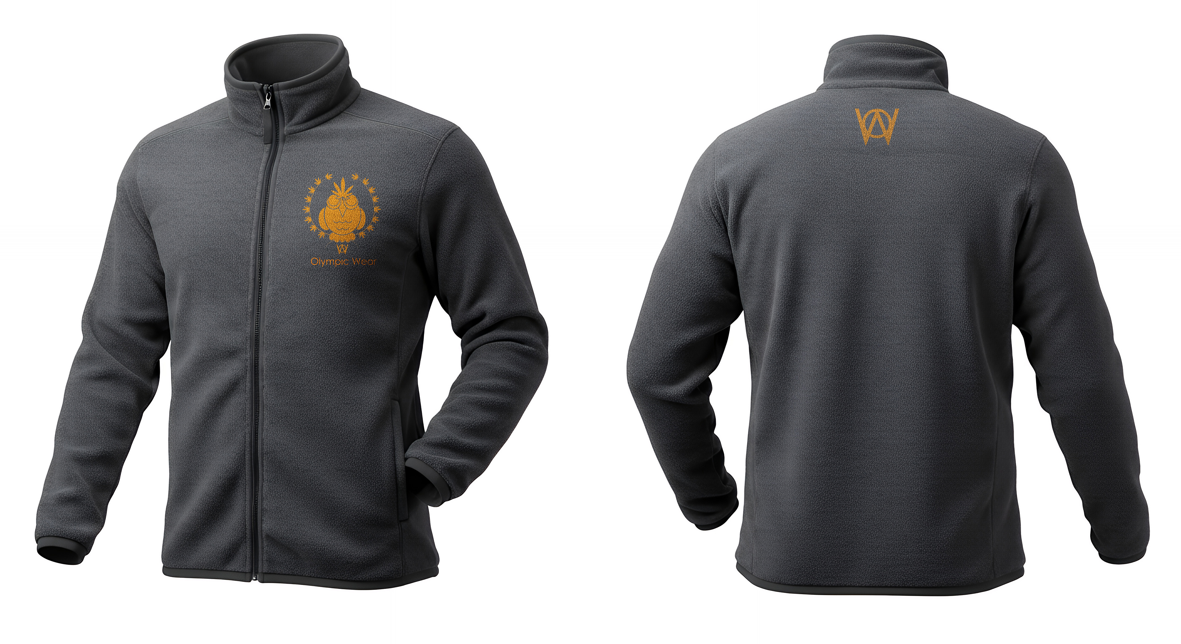 Olympic Wear Jacket Mockup