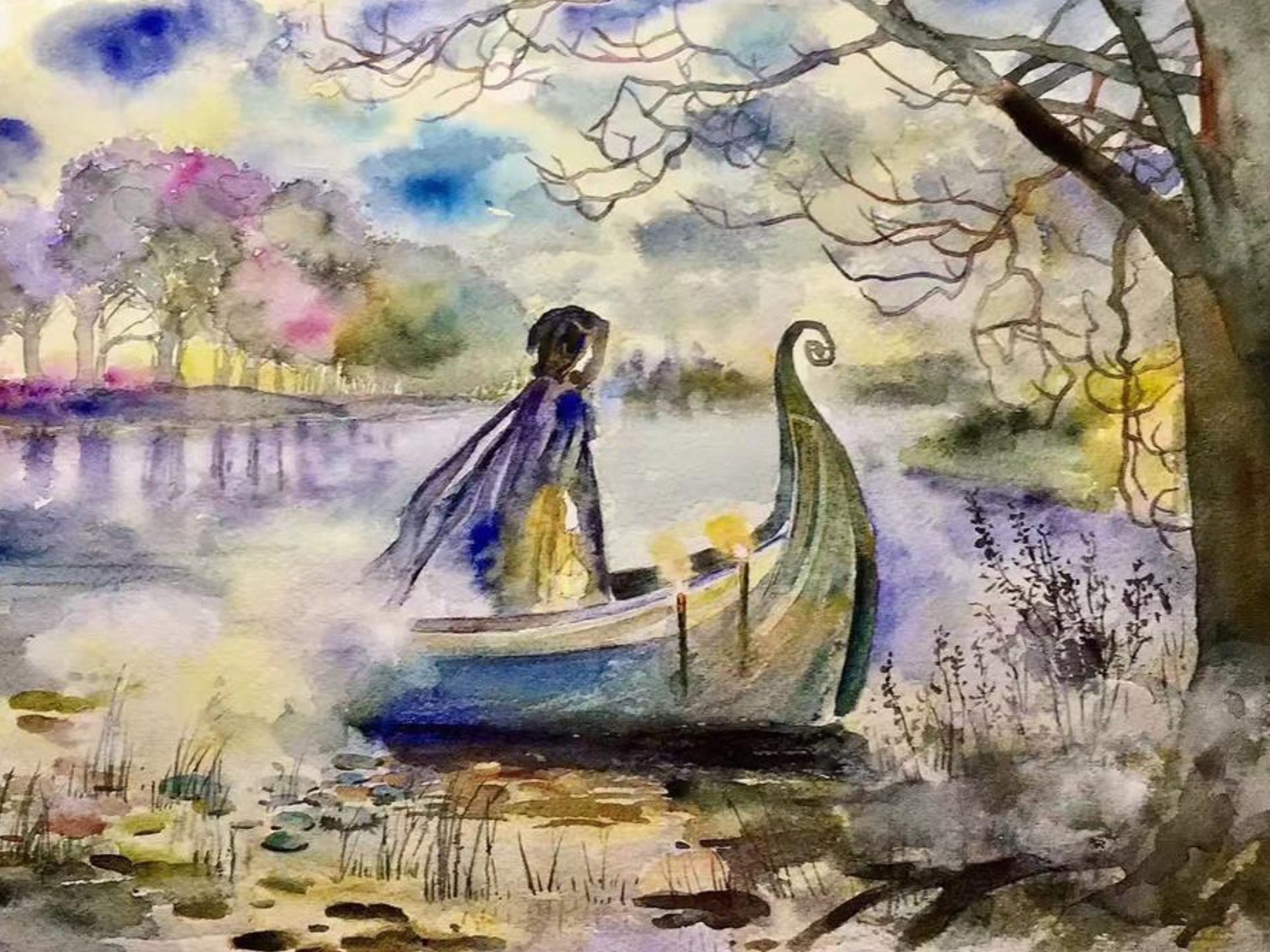 Lady in the Boat - 2019