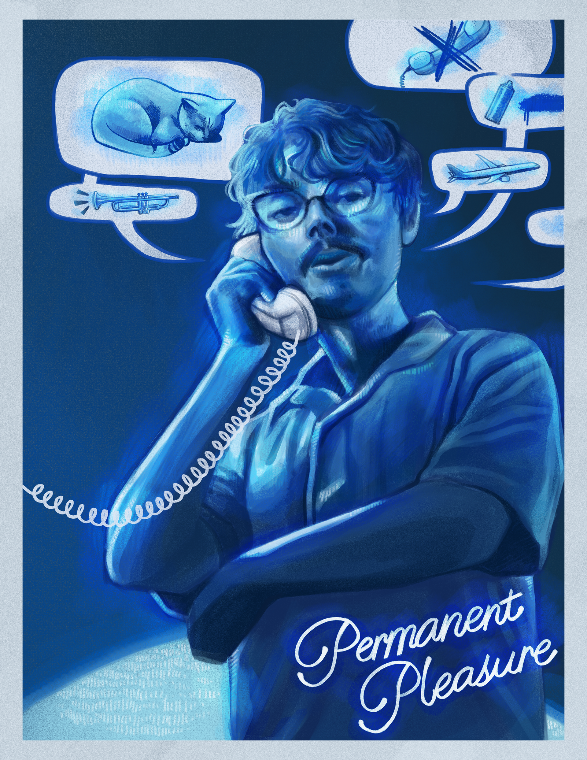 "He's Back" - Portrait of Daniel Armbruster, lead singer of Joywave.