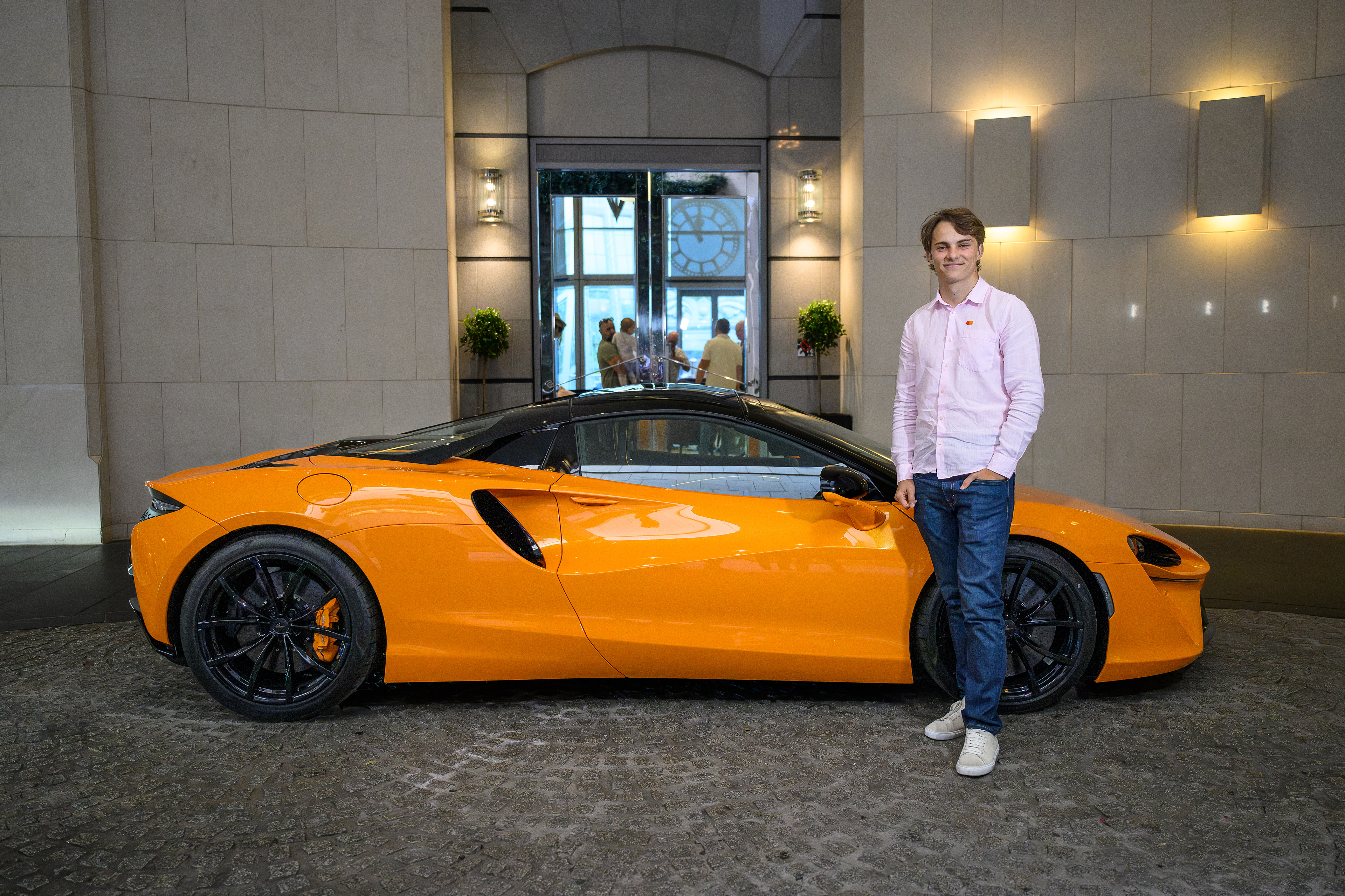 F1 Driver Oscar Piastri for Mclaren