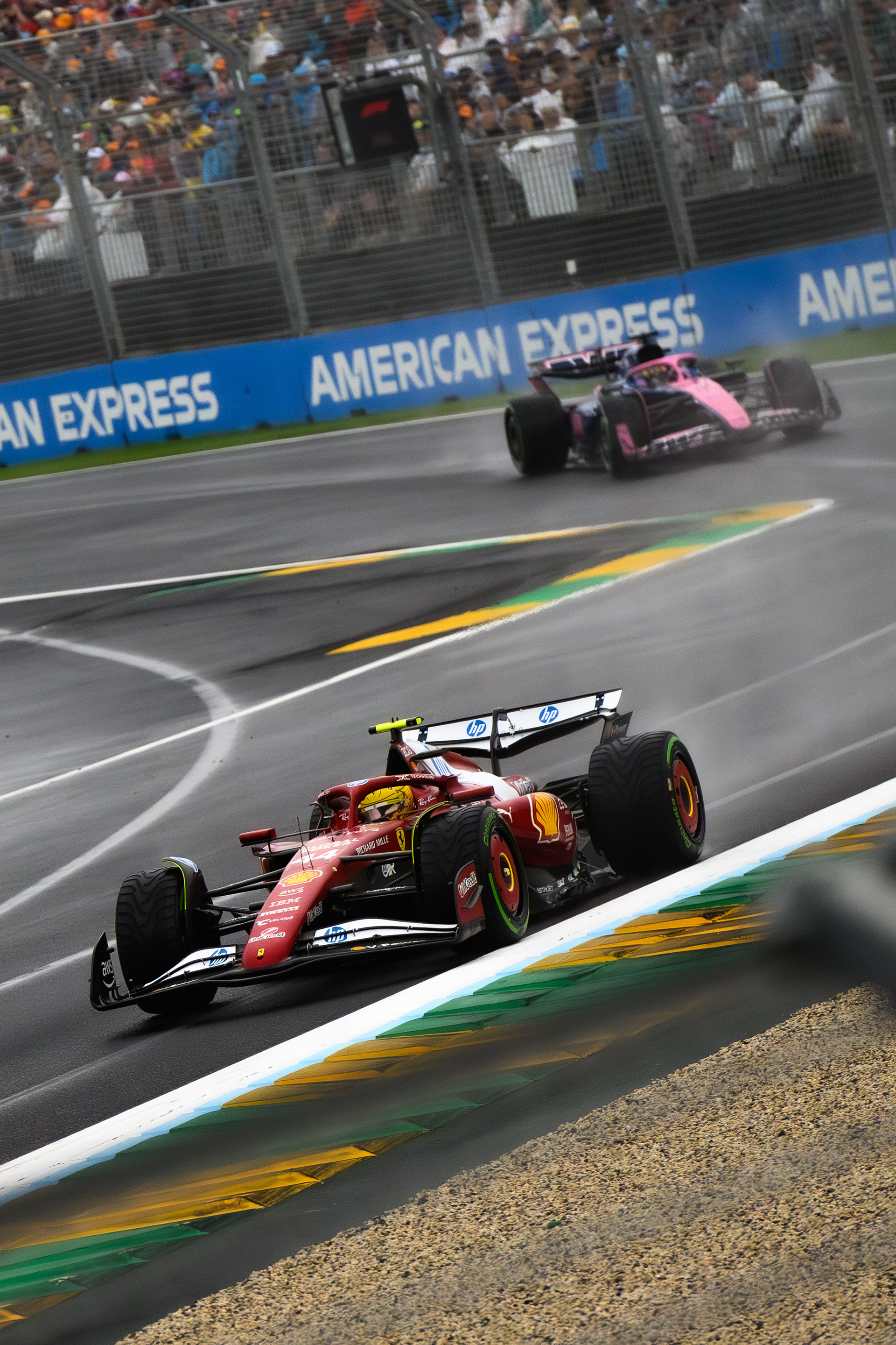 F1 Driver Lewis Hamilton at the Australian F1 GP 2025