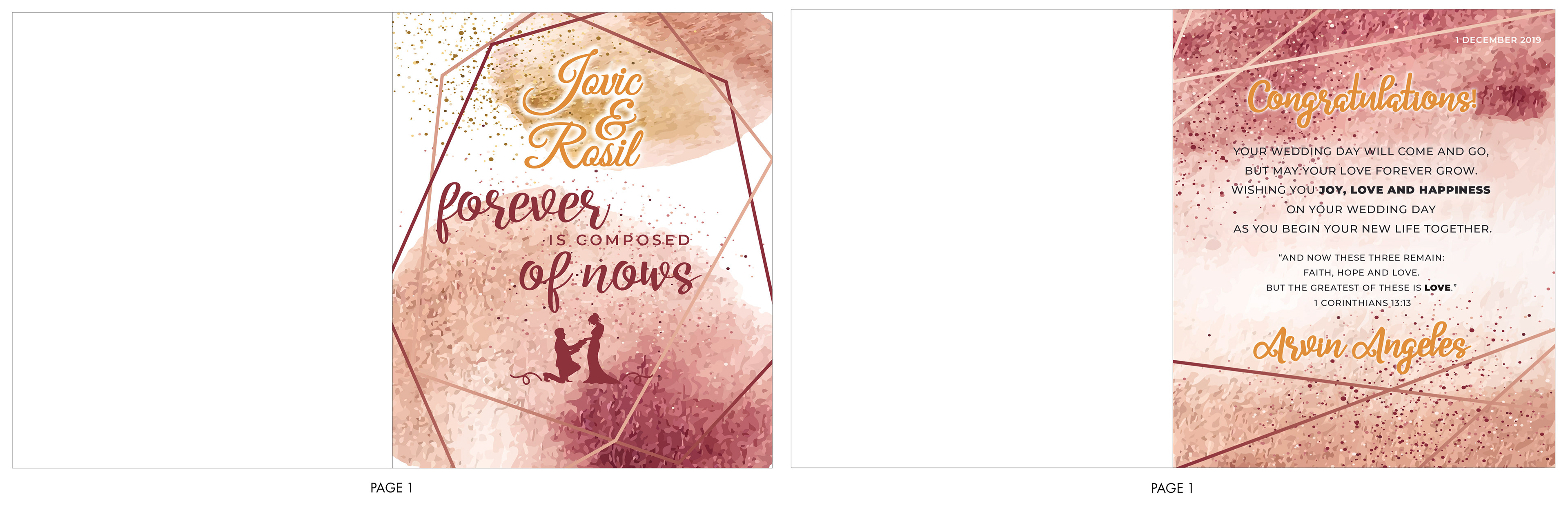 Theme: Rose Gold