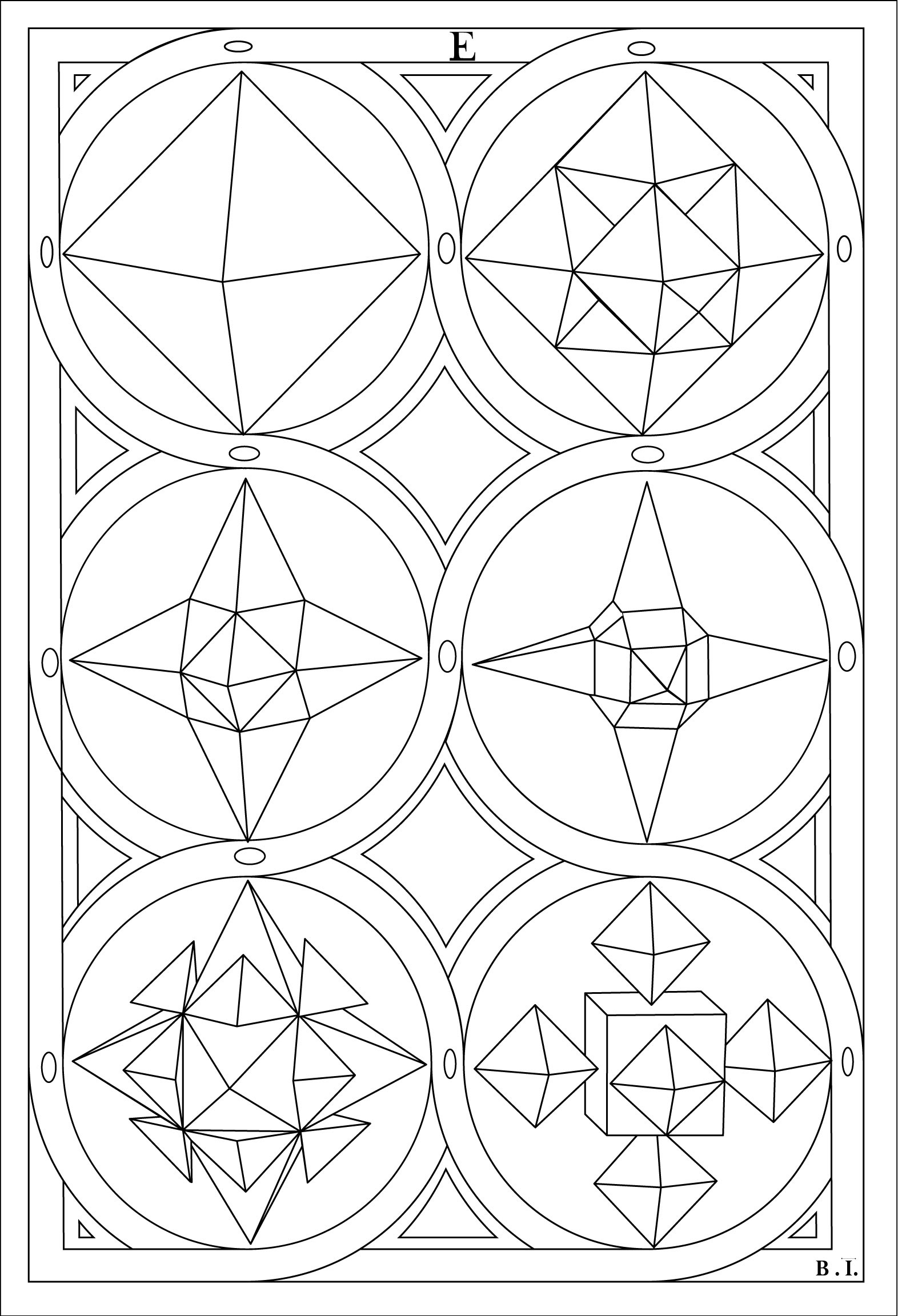 Aer - Perspectiva Corporum Regularium - Wenzel Jamnitzer 1568