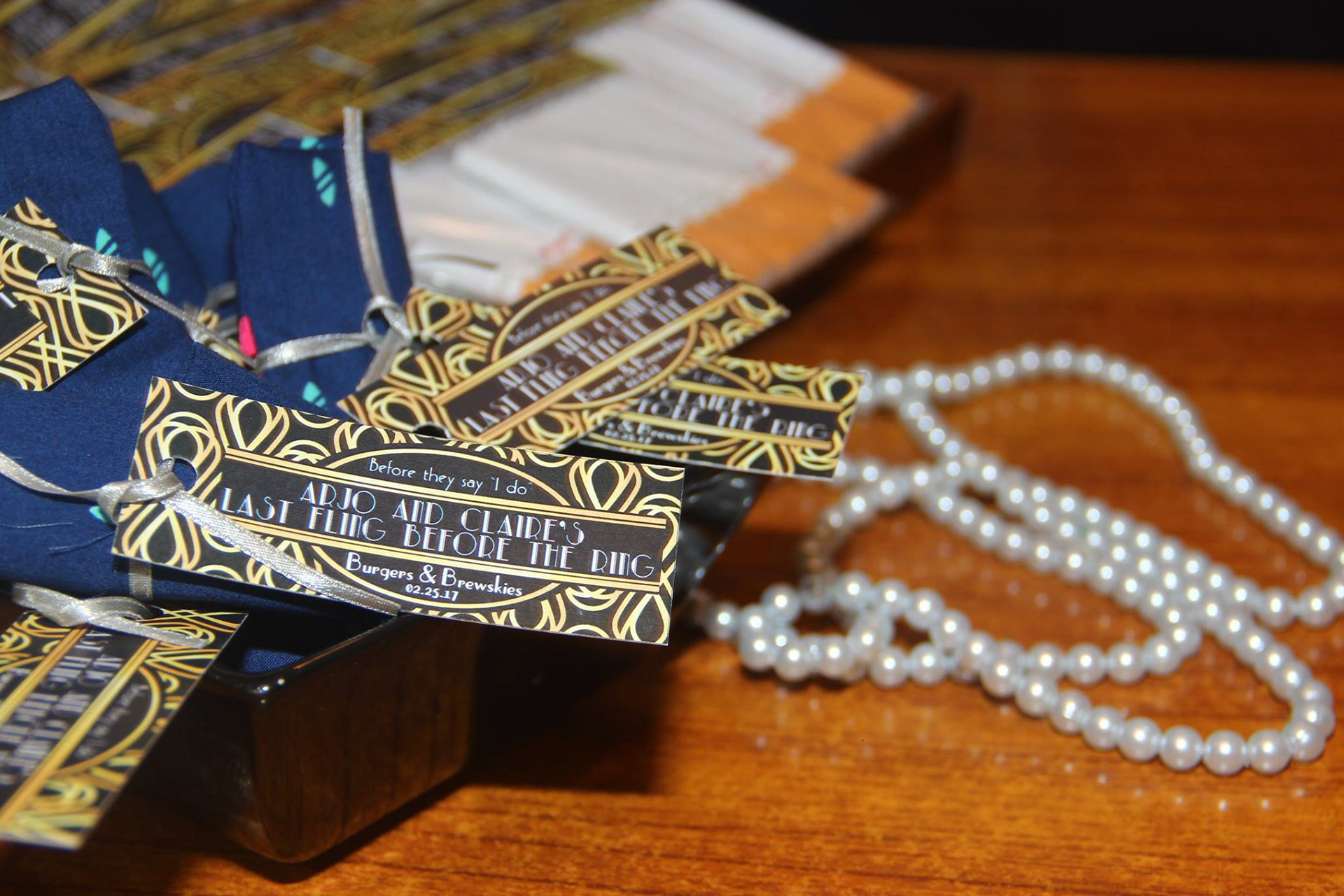 Gift tags for souvenirs