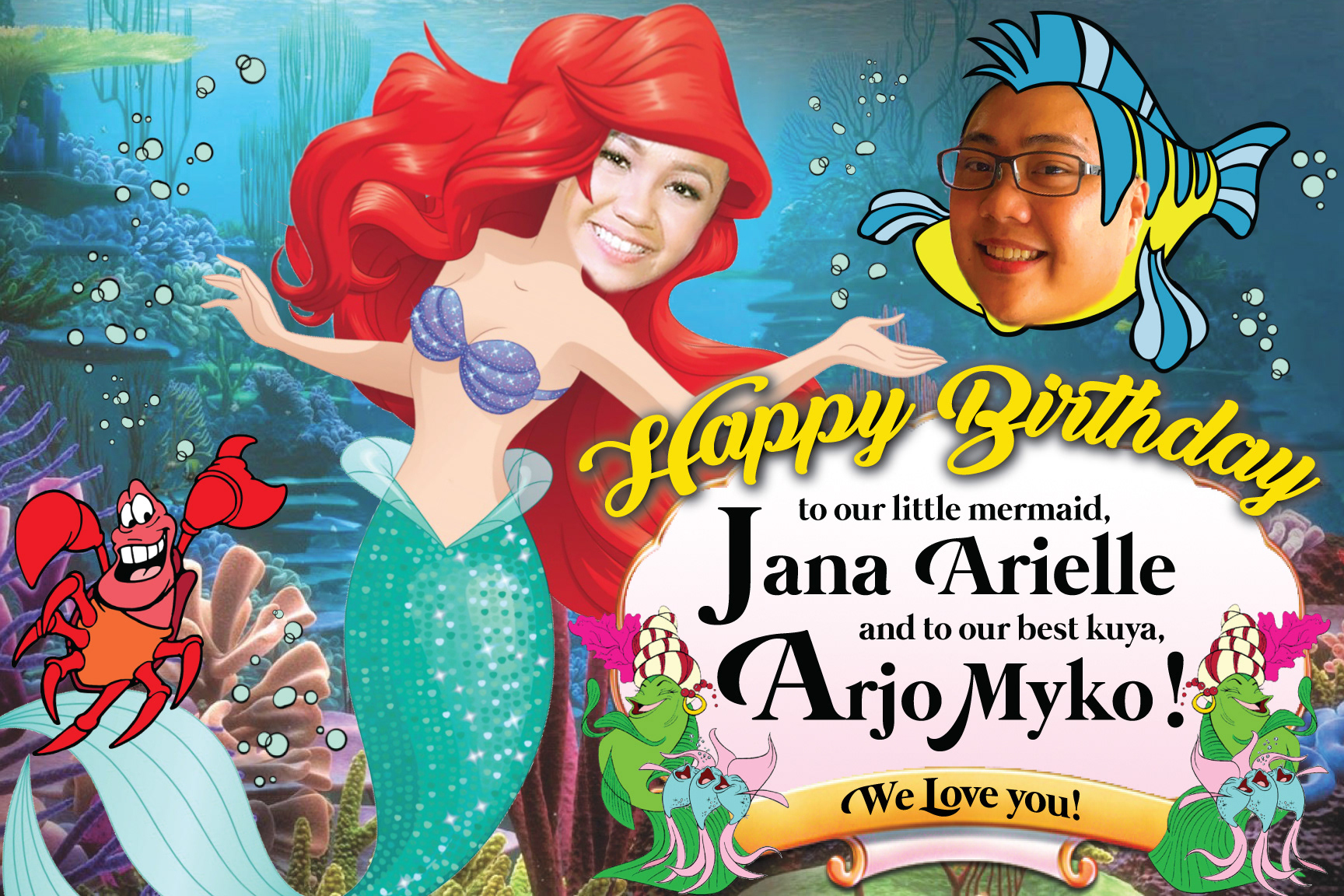 Theme: Little Mermaid