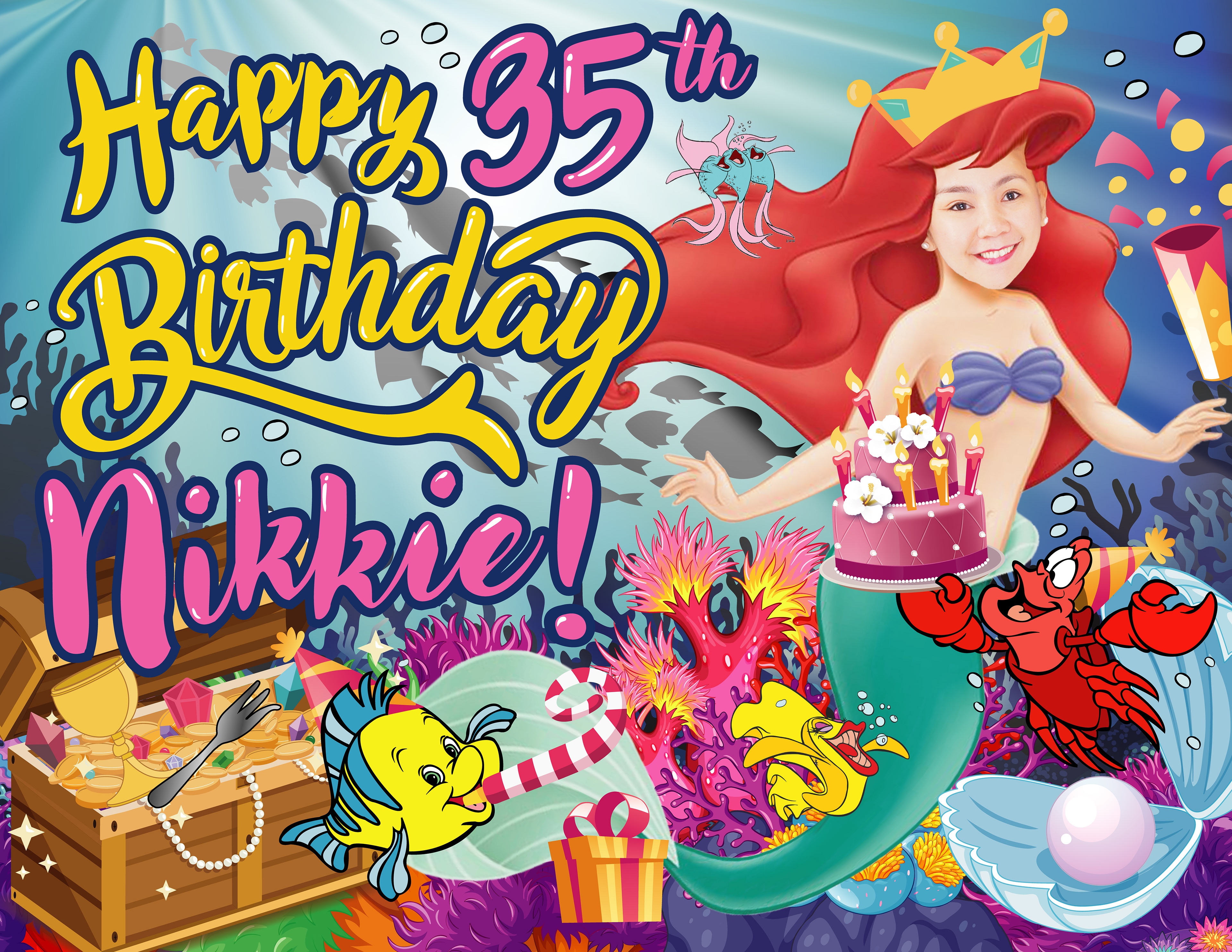 Theme: Little Mermaid
