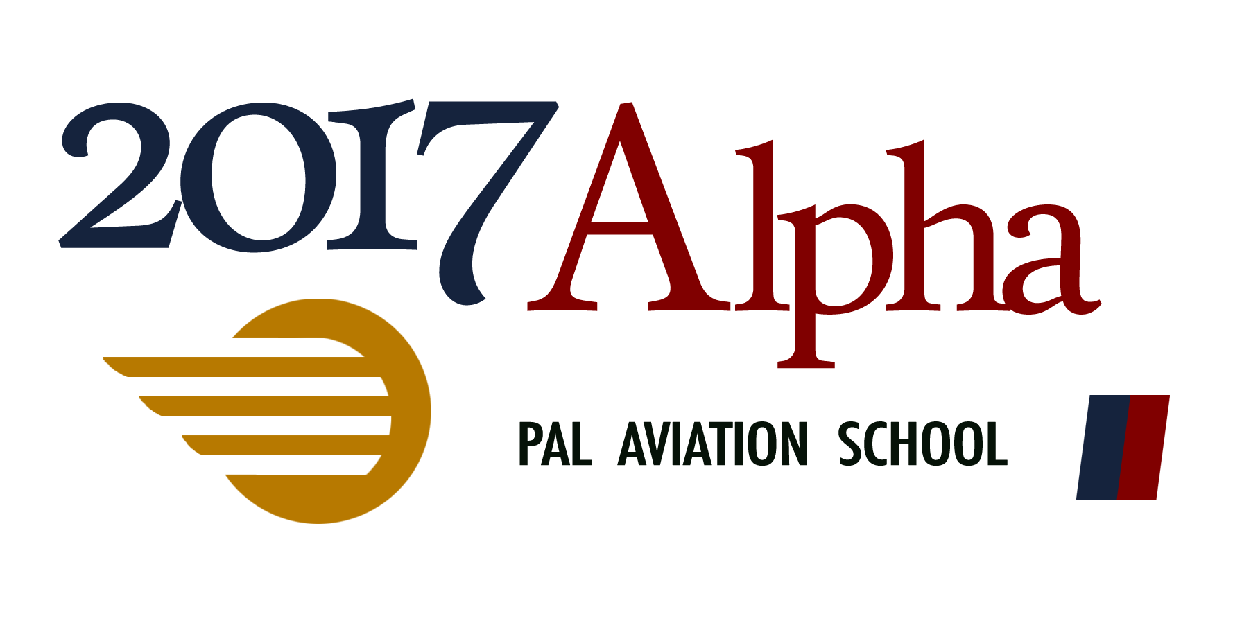 2017 Alpha PAL Aviation School Logo