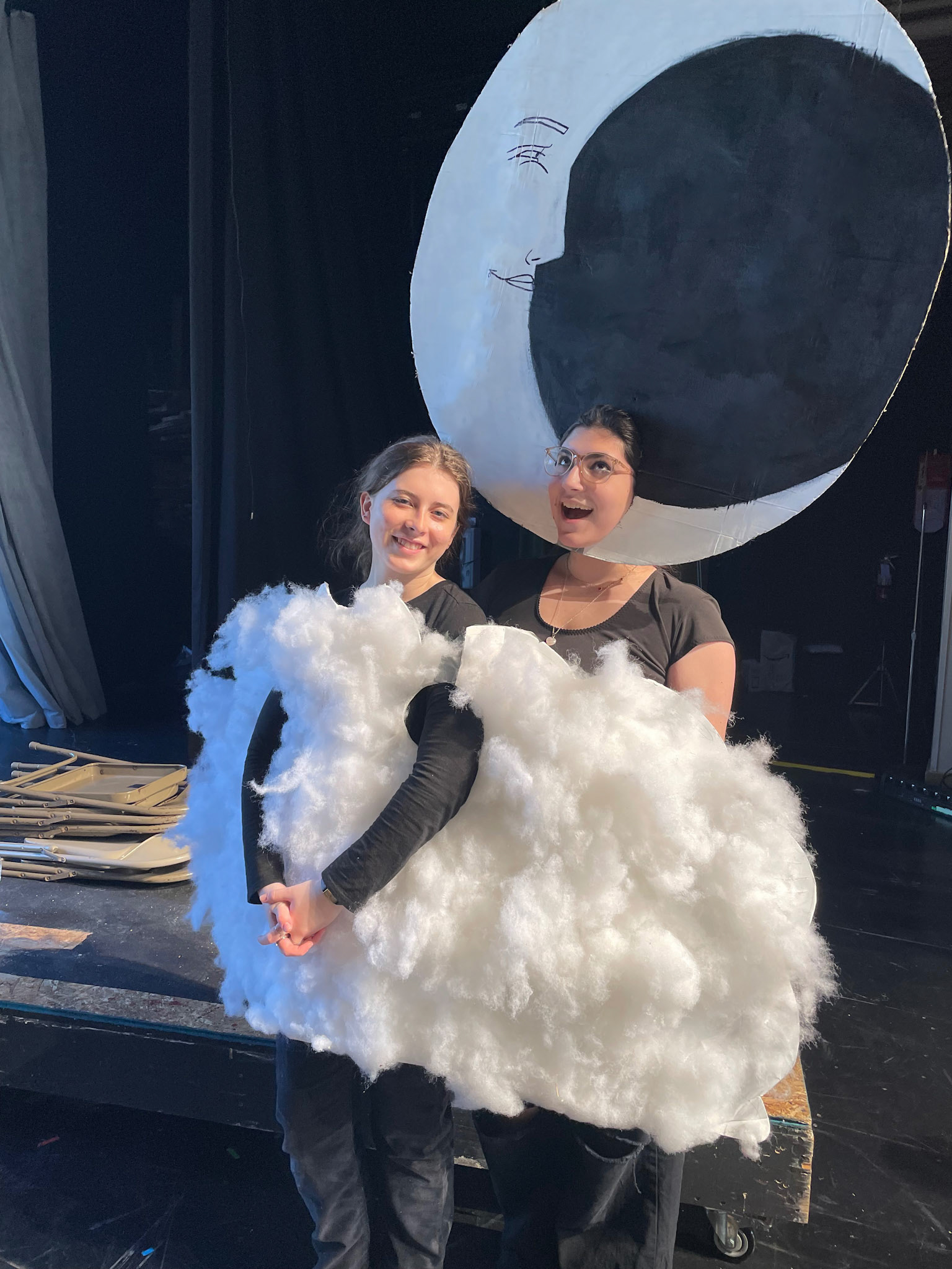 Moon & Cloud - Made for original high school cabaret performance