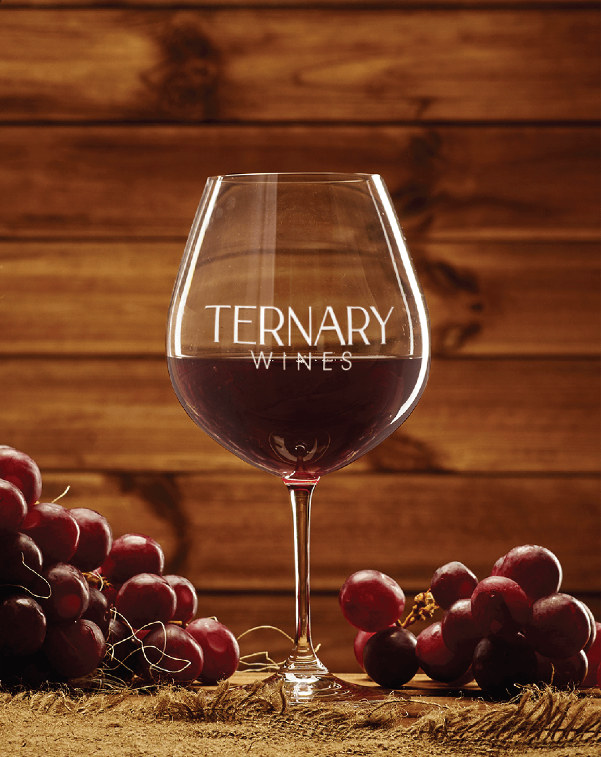 Wine Glass Branding