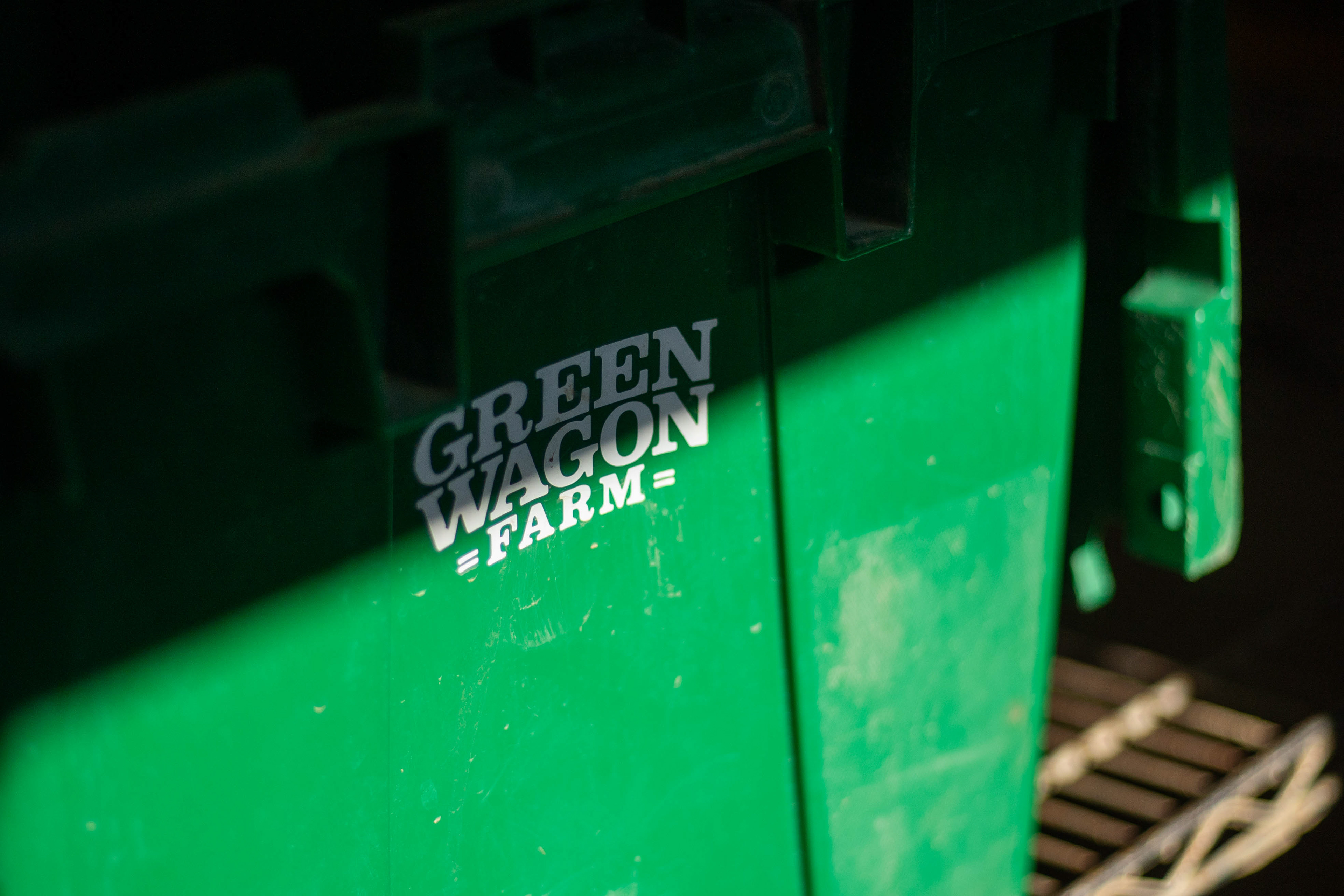 A bin of produce is pictured.