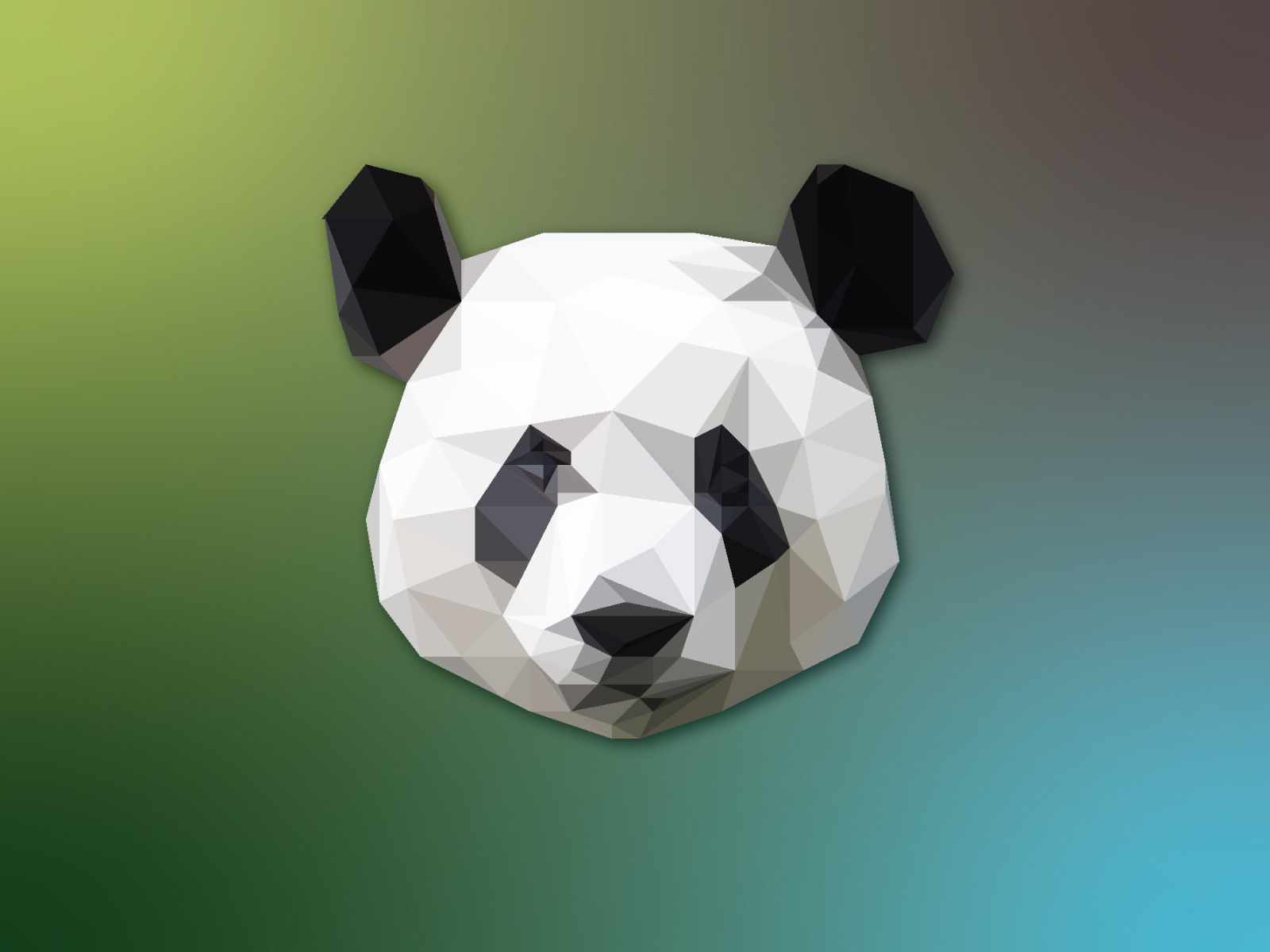 Lowpoly Panda