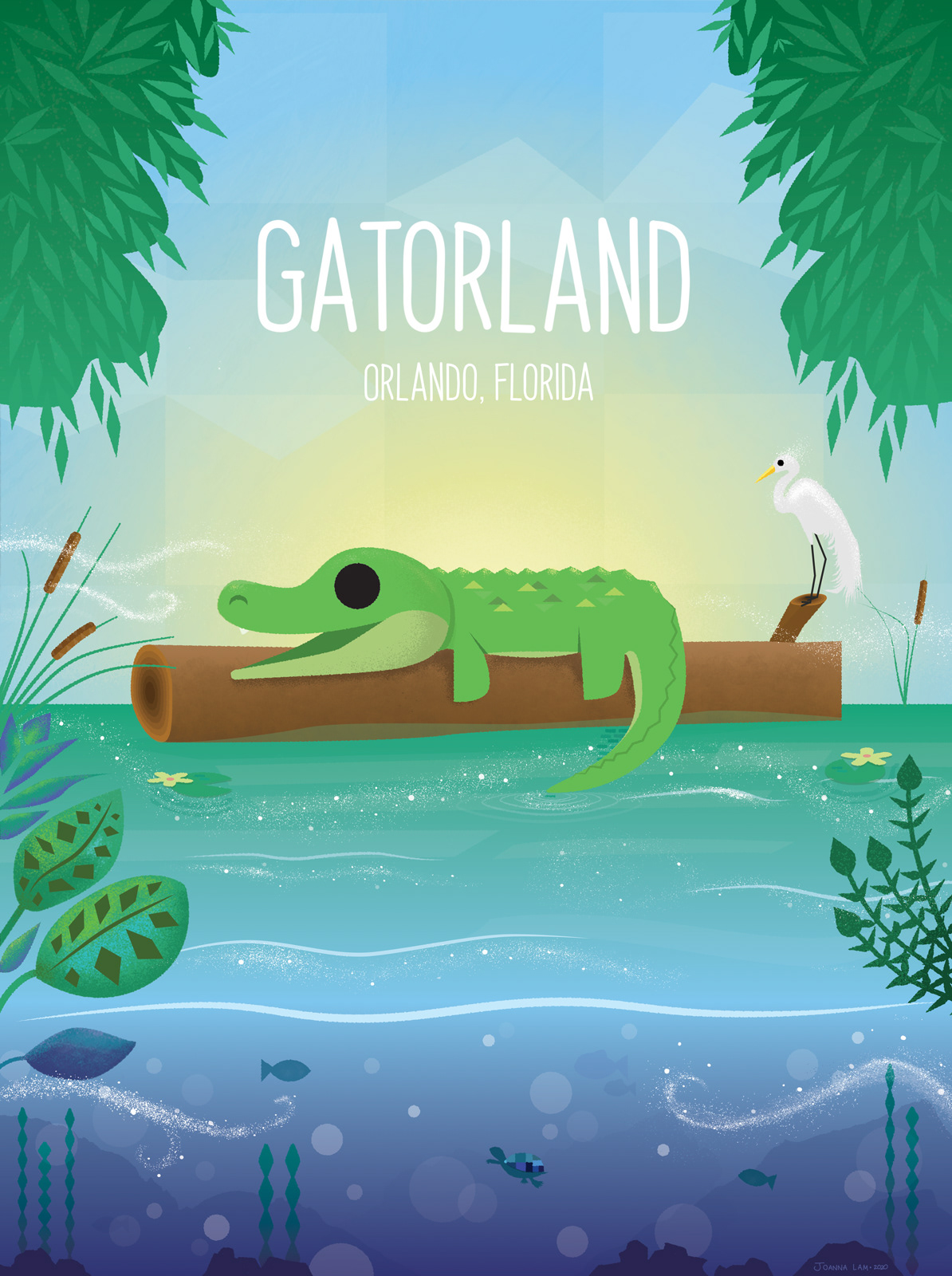 Gatorland Postcard