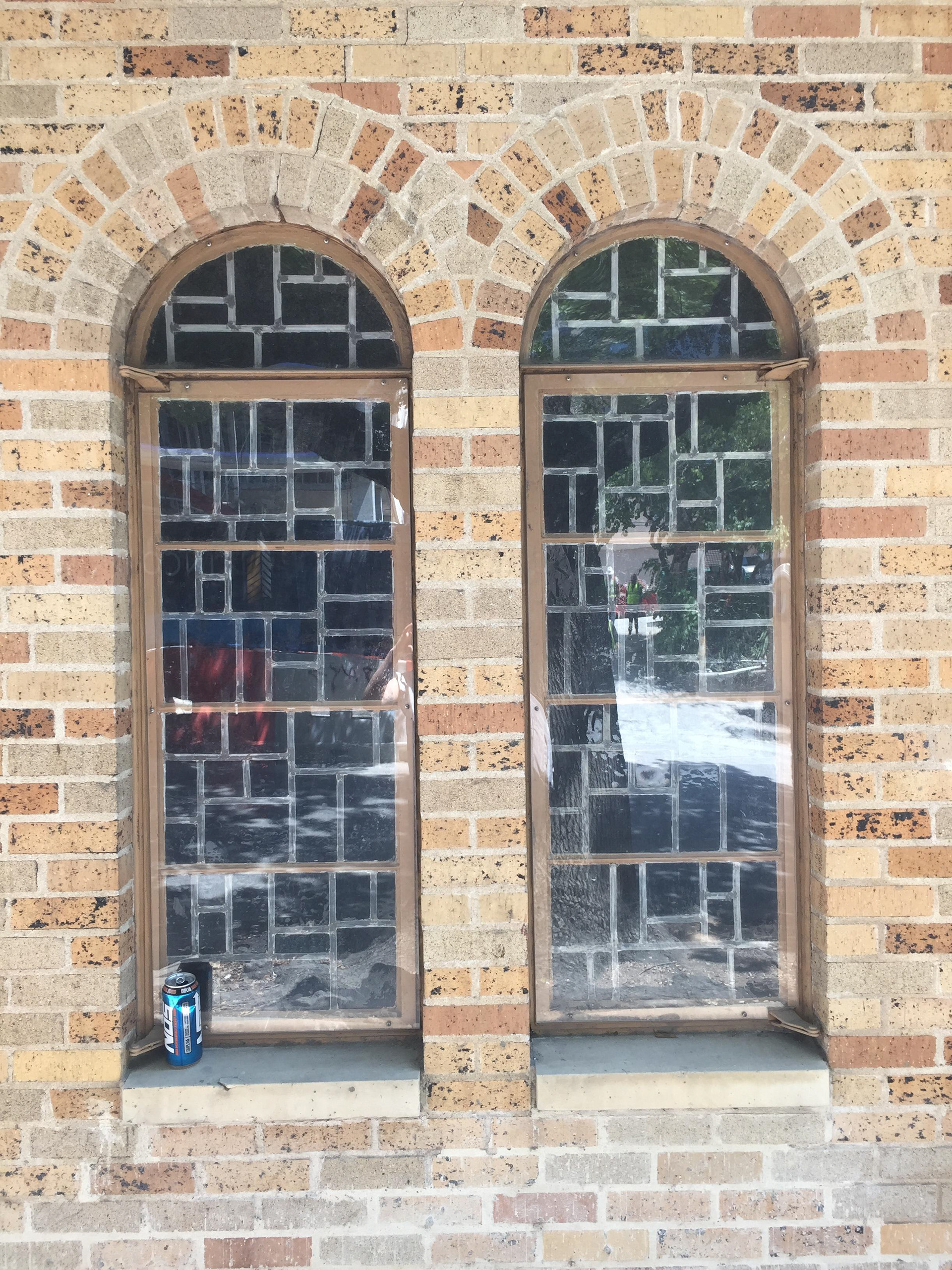 casement frames with glazing