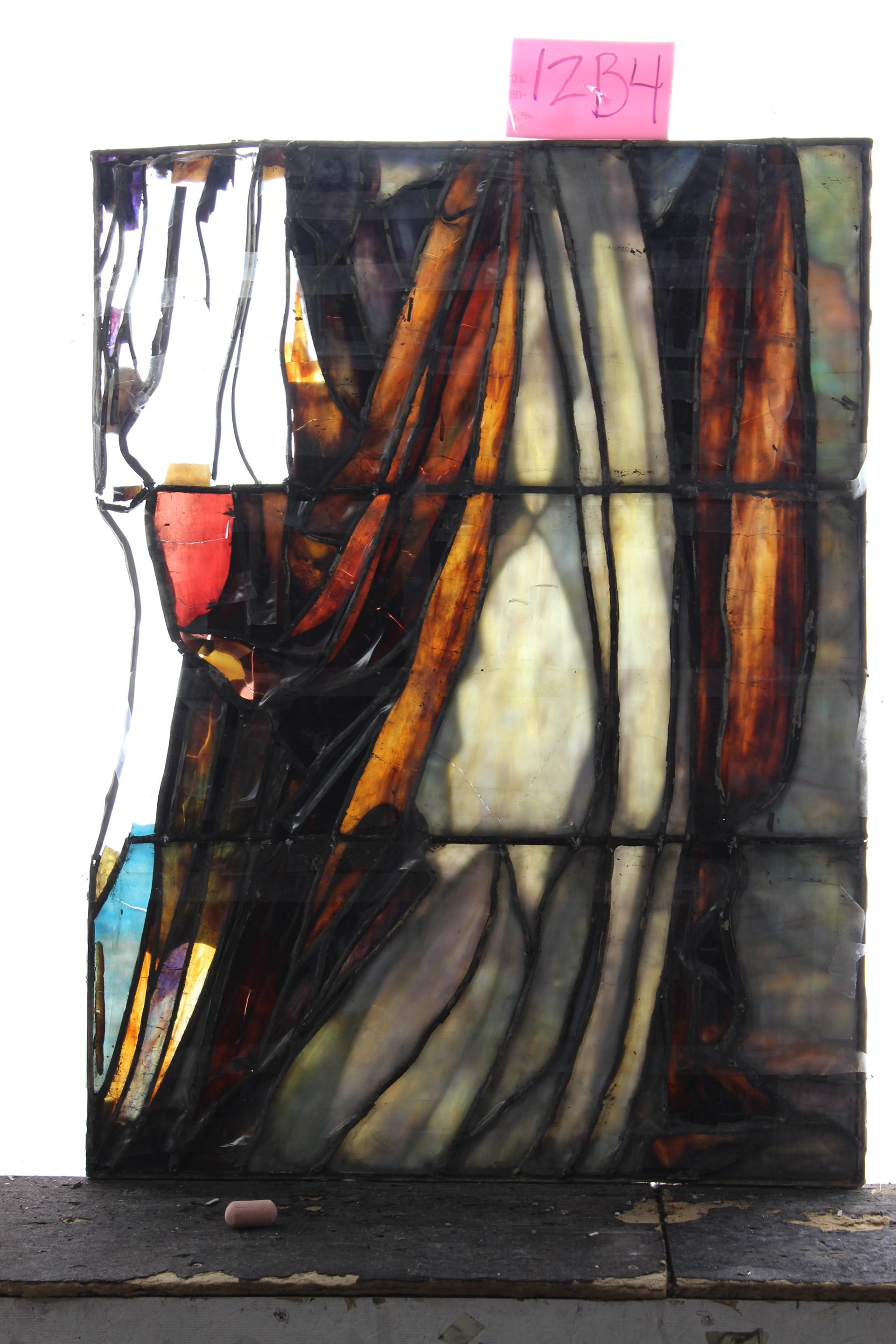 Original Panel 12B4, interior, transmitted light. Image courtesy of Bovard Studio, Inc. 