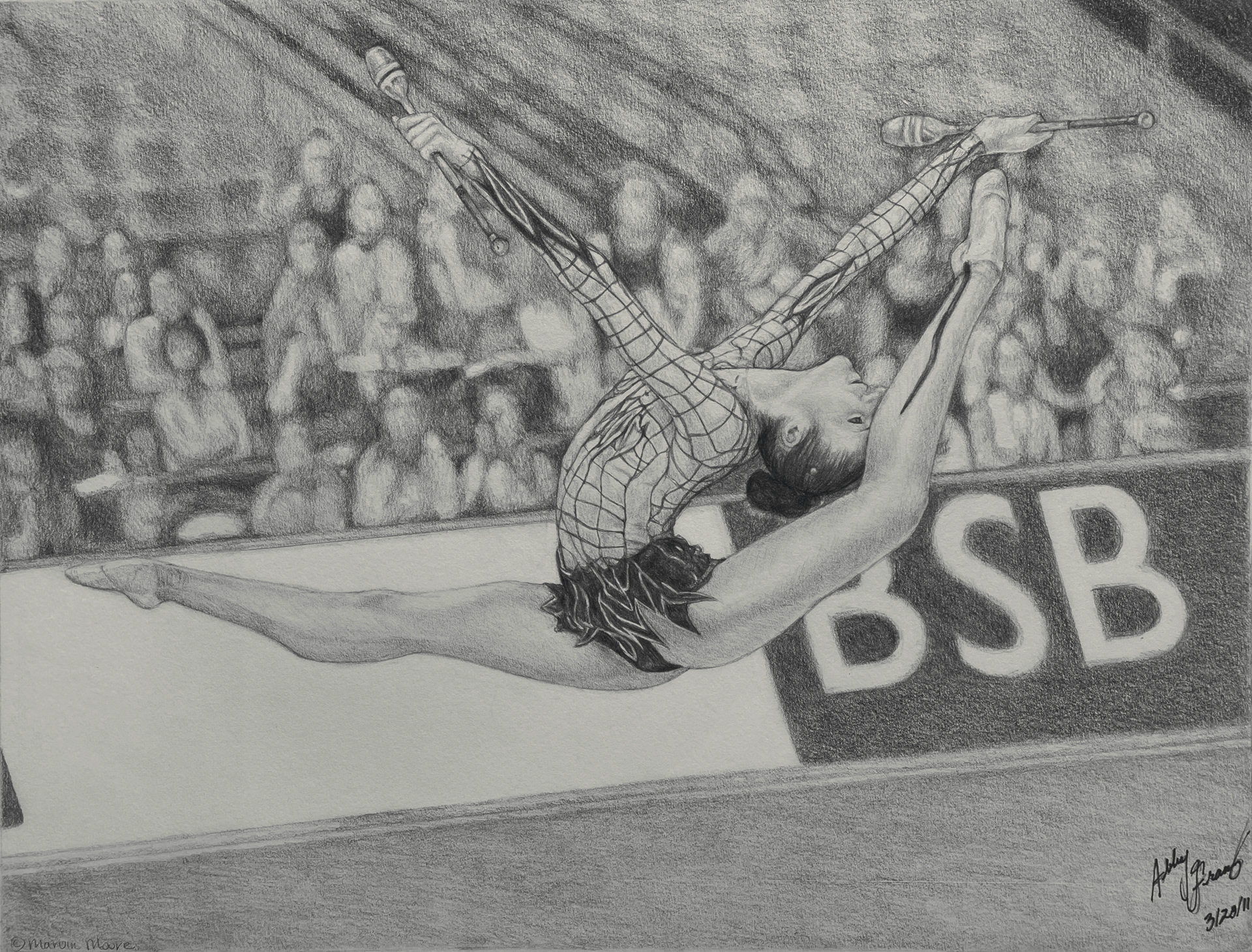 (Age 13) First Full Body Drawing