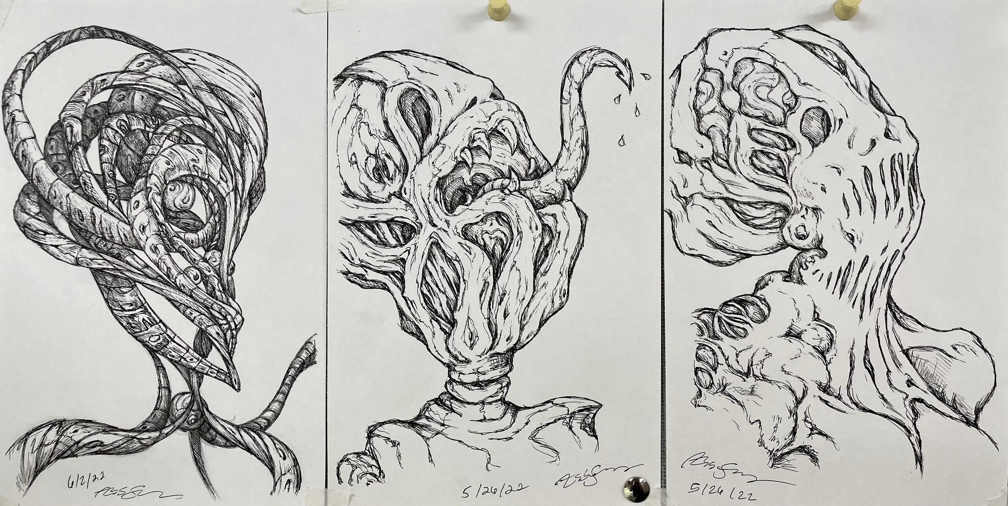 (Age 24) Creature Doodles