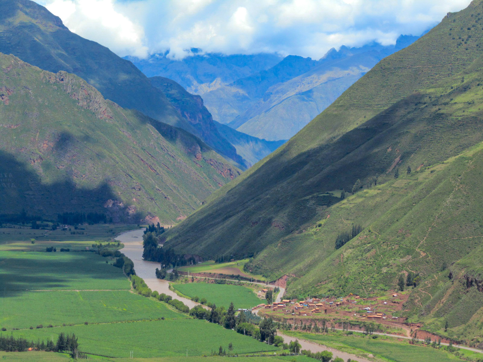 Urabamba River or Willkamayu (Quechua for "sacred river"