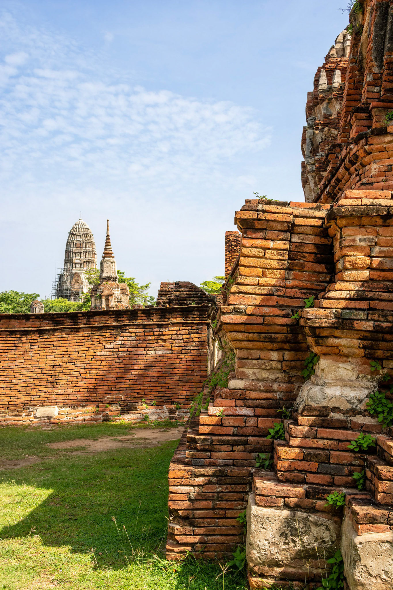 Wat Maha That, built in 1374 and destroyed by the Burmese in 1767.