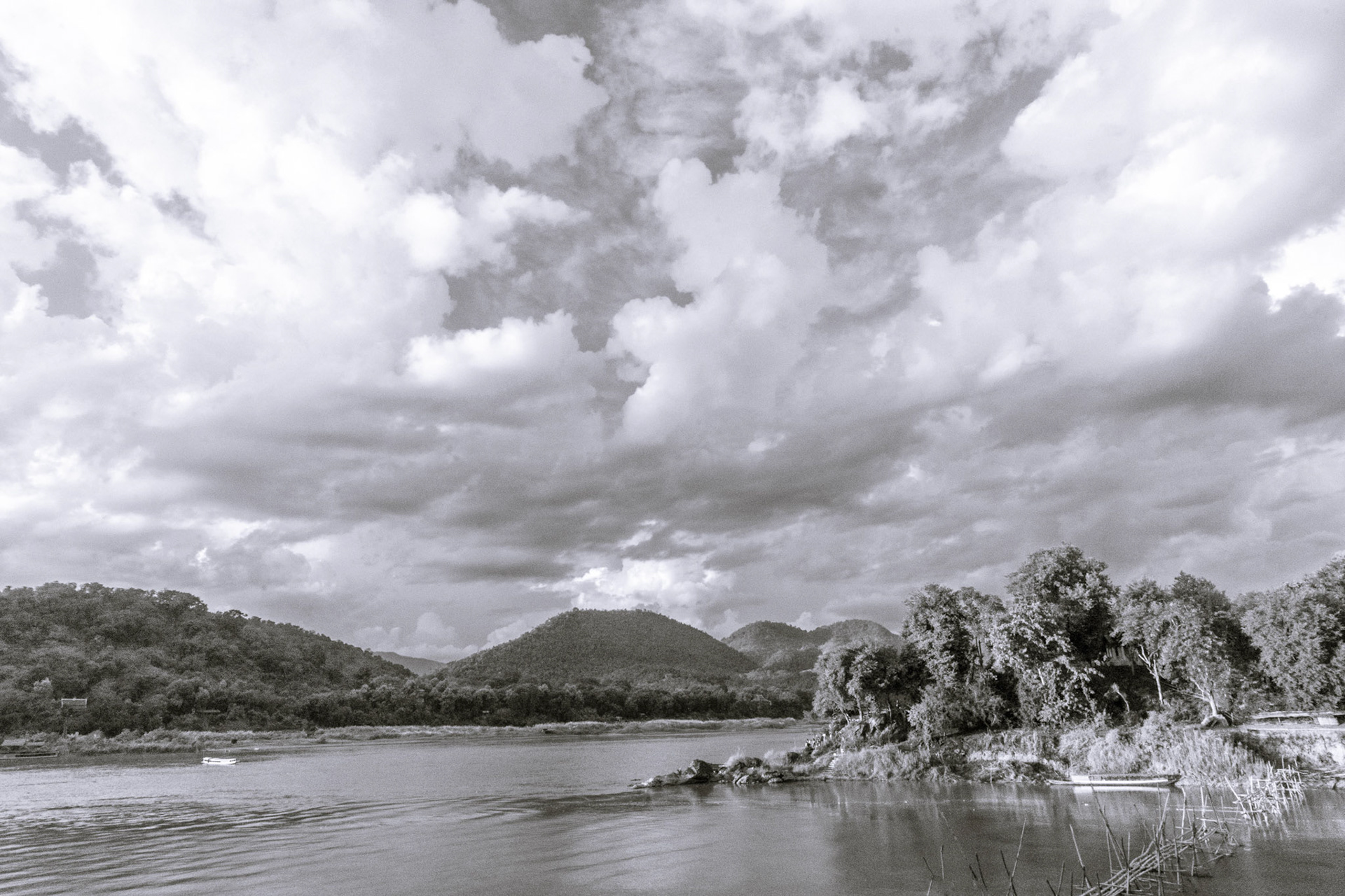 Confluence of the Mekong and the Khan Rivers