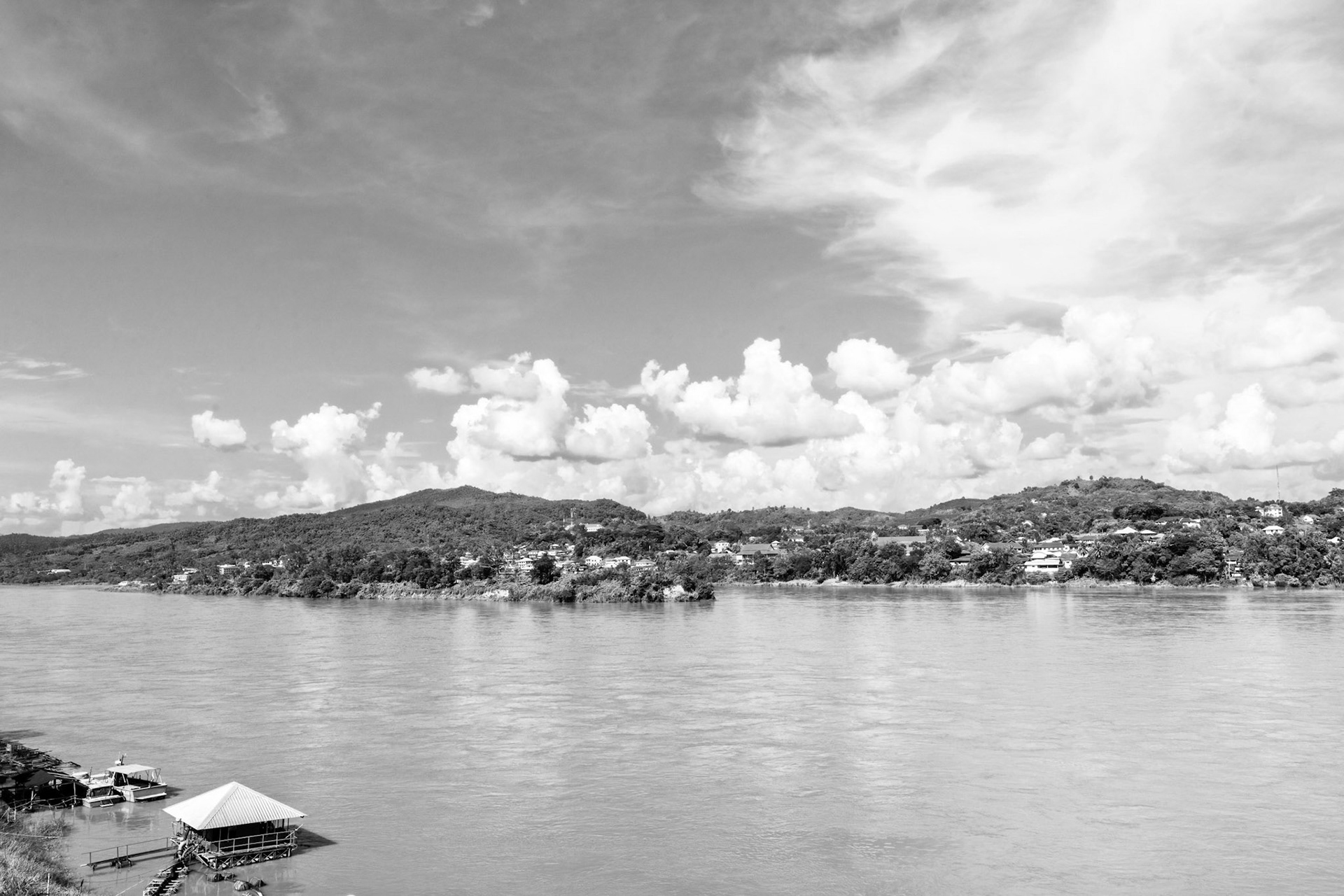 Mekong River, Chiang Khong - เชียงของ, Thailand