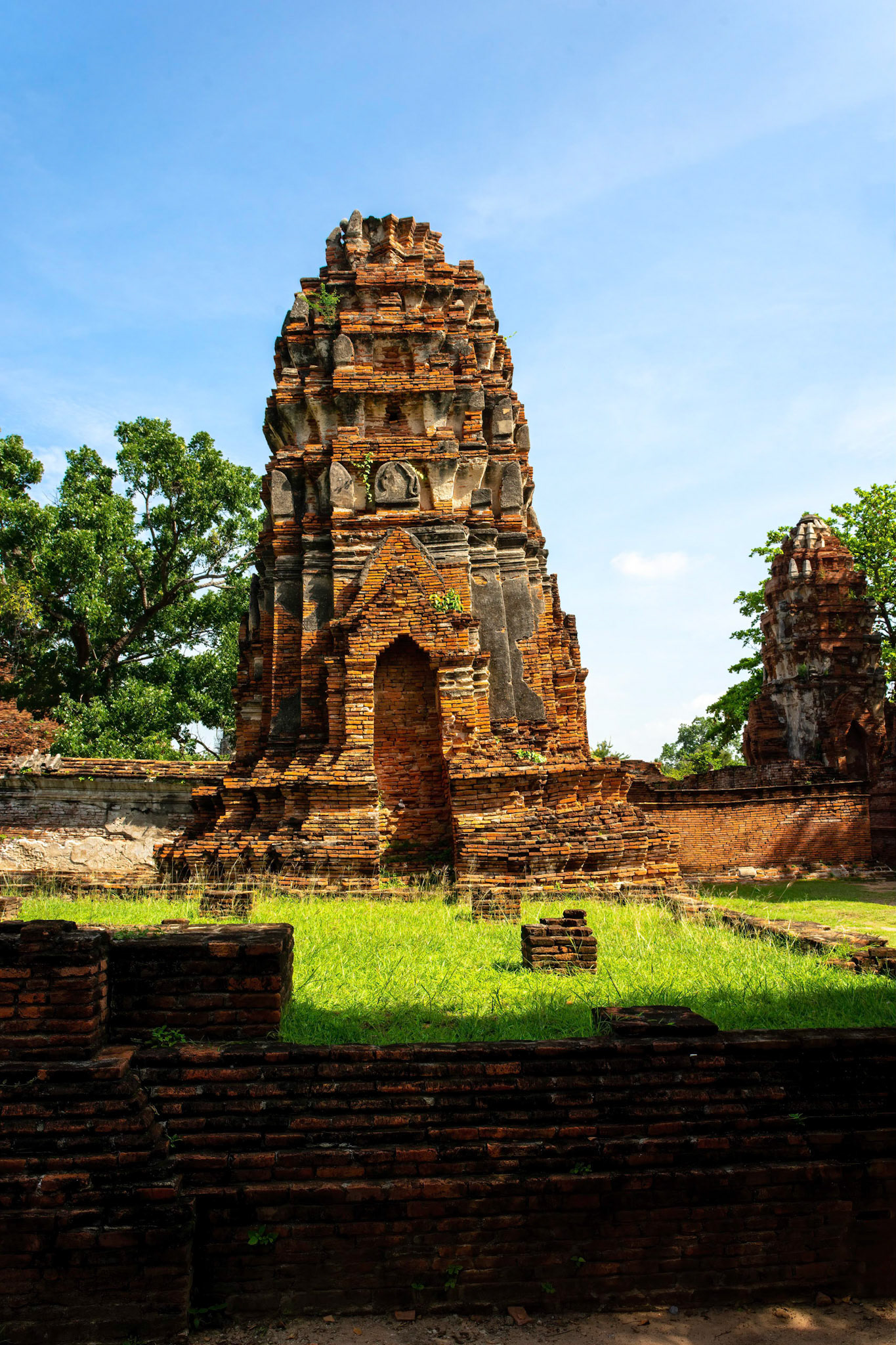 Wat Maha That, built in 1374 and destroyed by the Burmese in 1767.