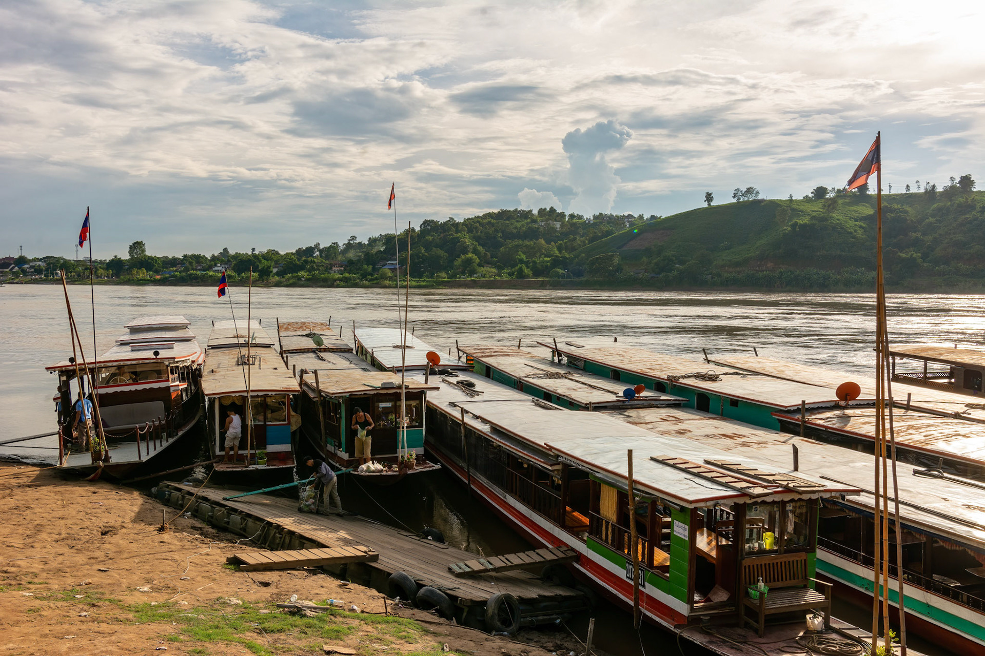 Slow Boat Pier, Huay Xai, Laos