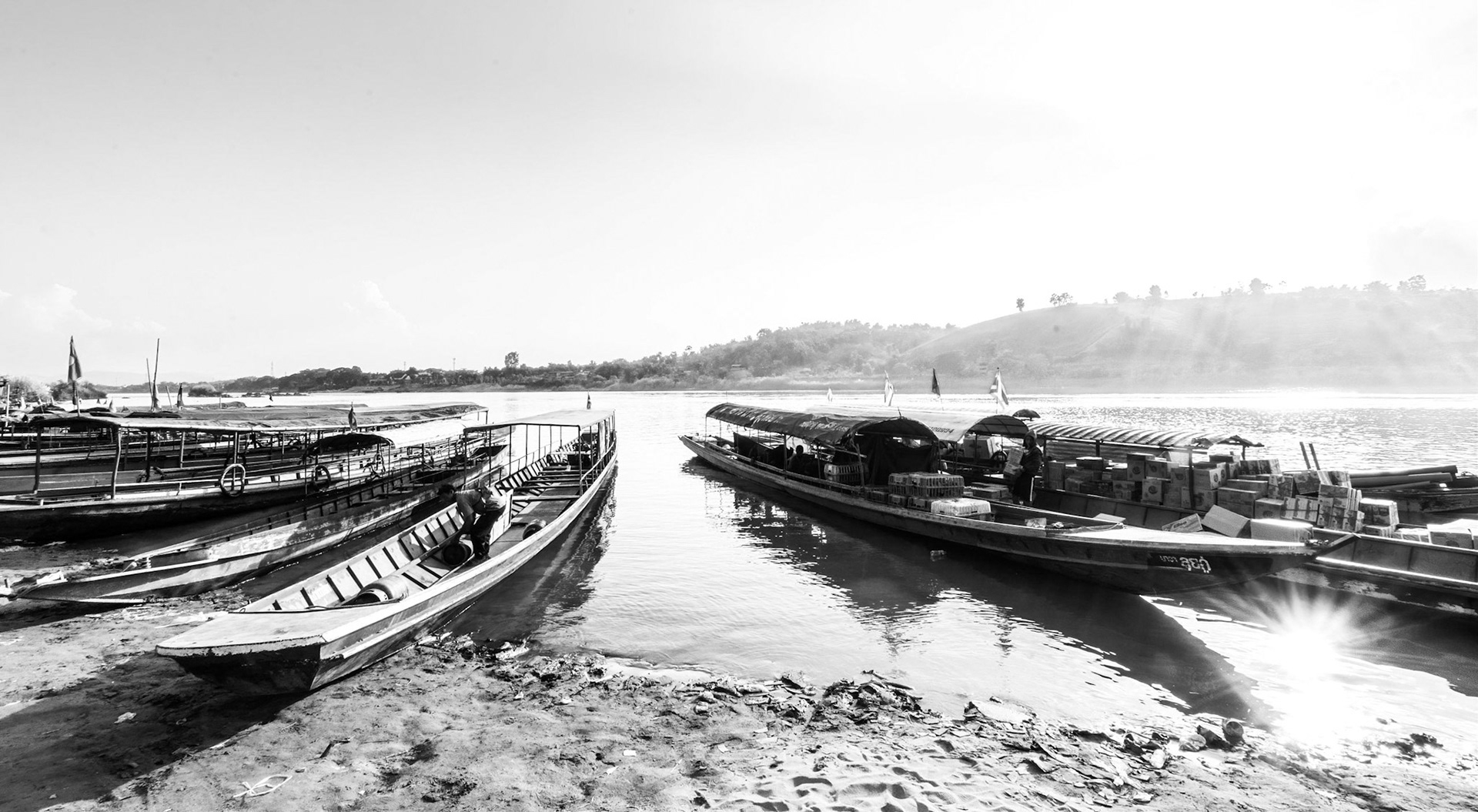 At the slow boat dock