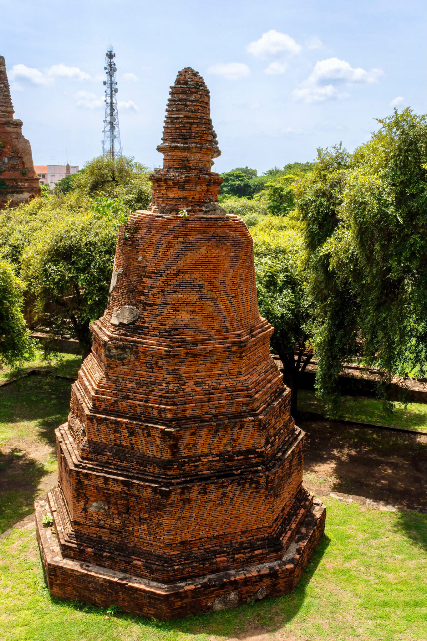 Wat Maha That, built in 1374 and destroyed by the Burmese in 1767.