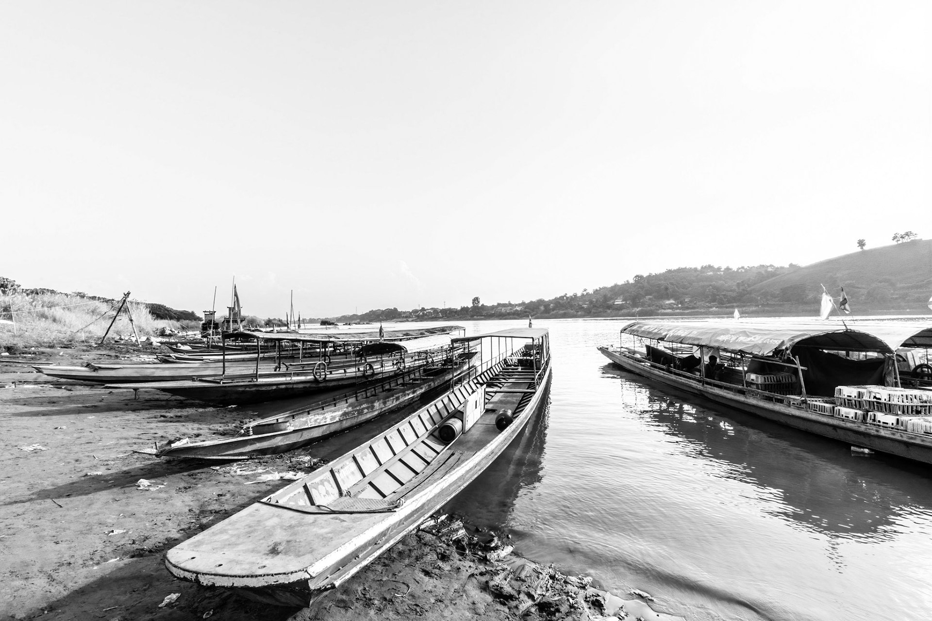 At the slow boat dock