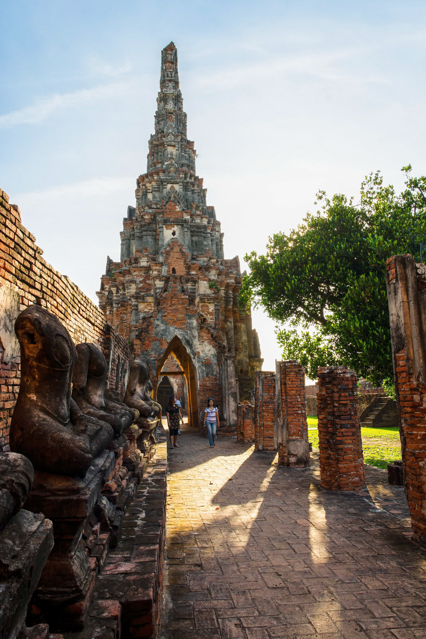 Wat Chai Watthanaram or the “Monastery of the Victorious and Prosperous Temple”