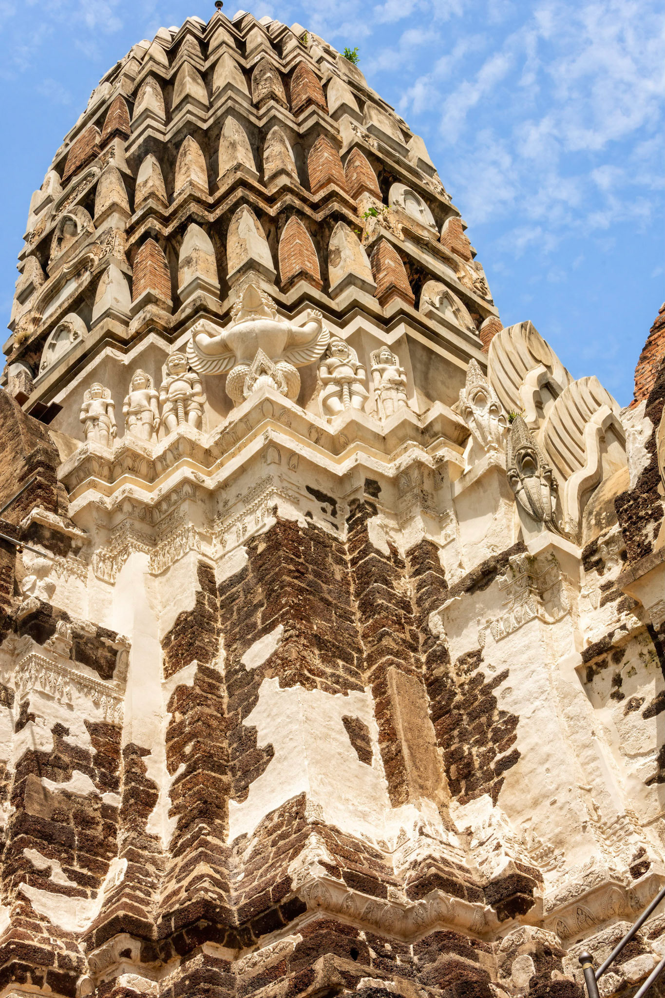 Wat Maha That, built in 1374 and destroyed by the Burmese in 1767.