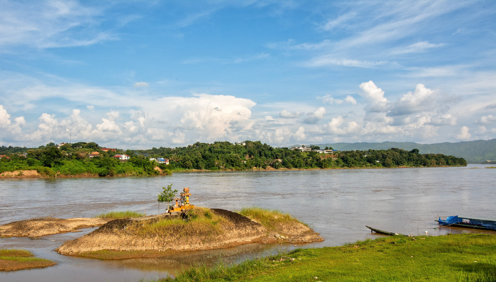 Mekong River, Chiang Khong - เชียงของ, Thailand