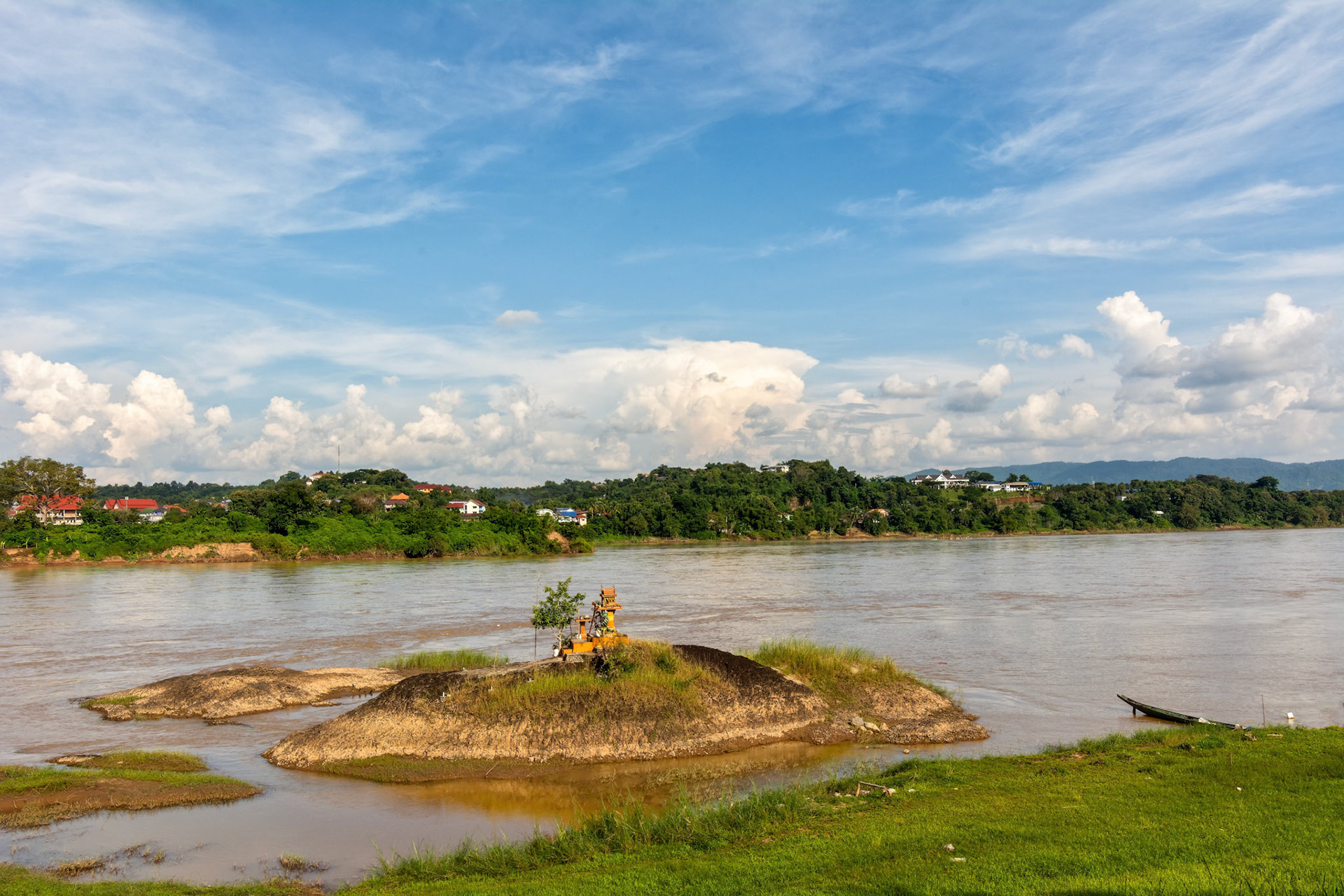 Mekong River, Chiang Khong - เชียงของ, Thailand