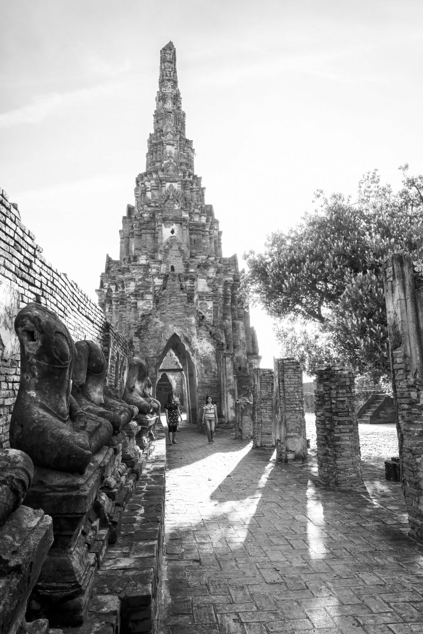 Wat Chai Watthanaram or the “Monastery of the Victorious and Prosperous Temple”