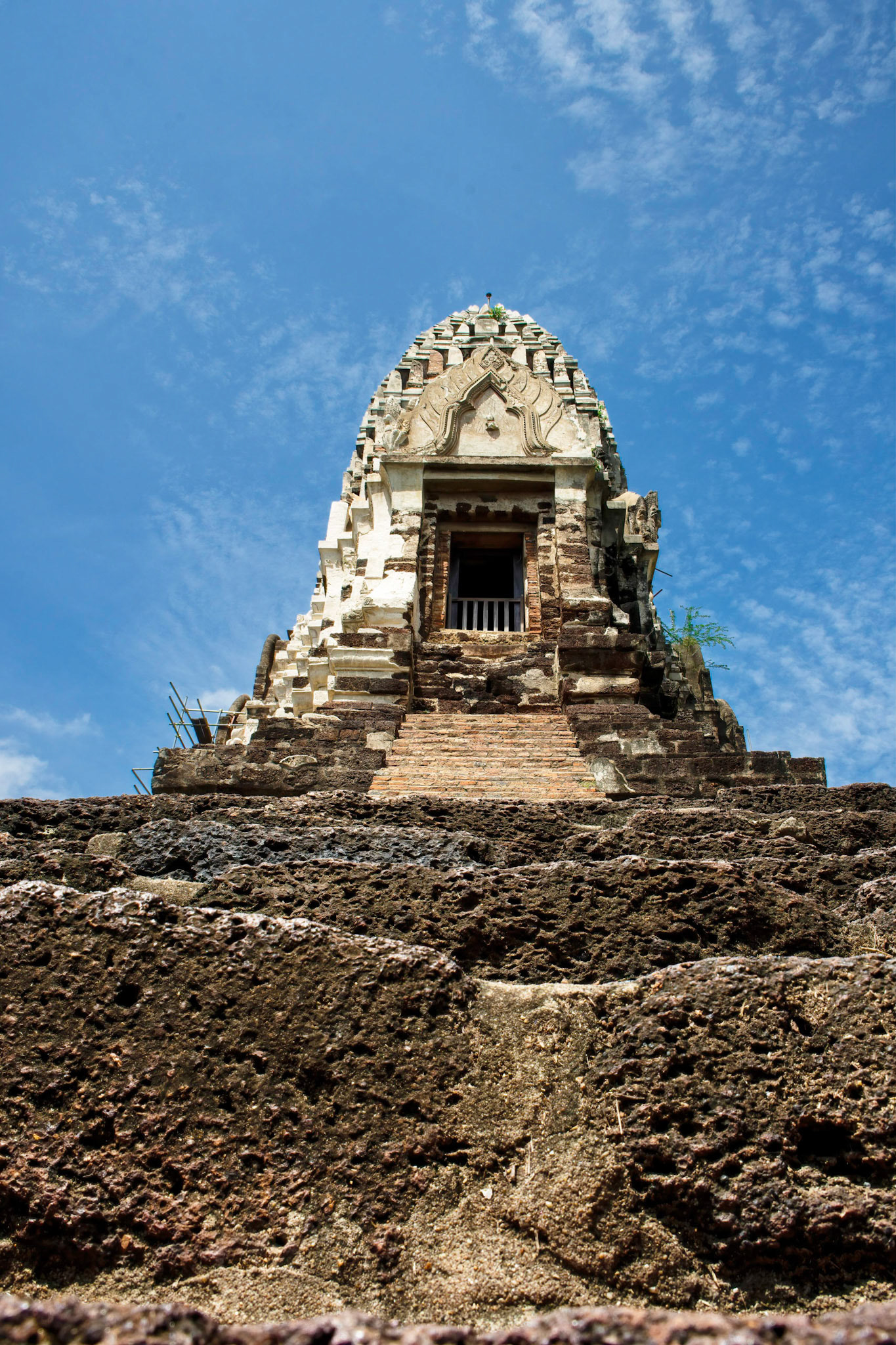 Wat Maha That, built in 1374 and destroyed by the Burmese in 1767.