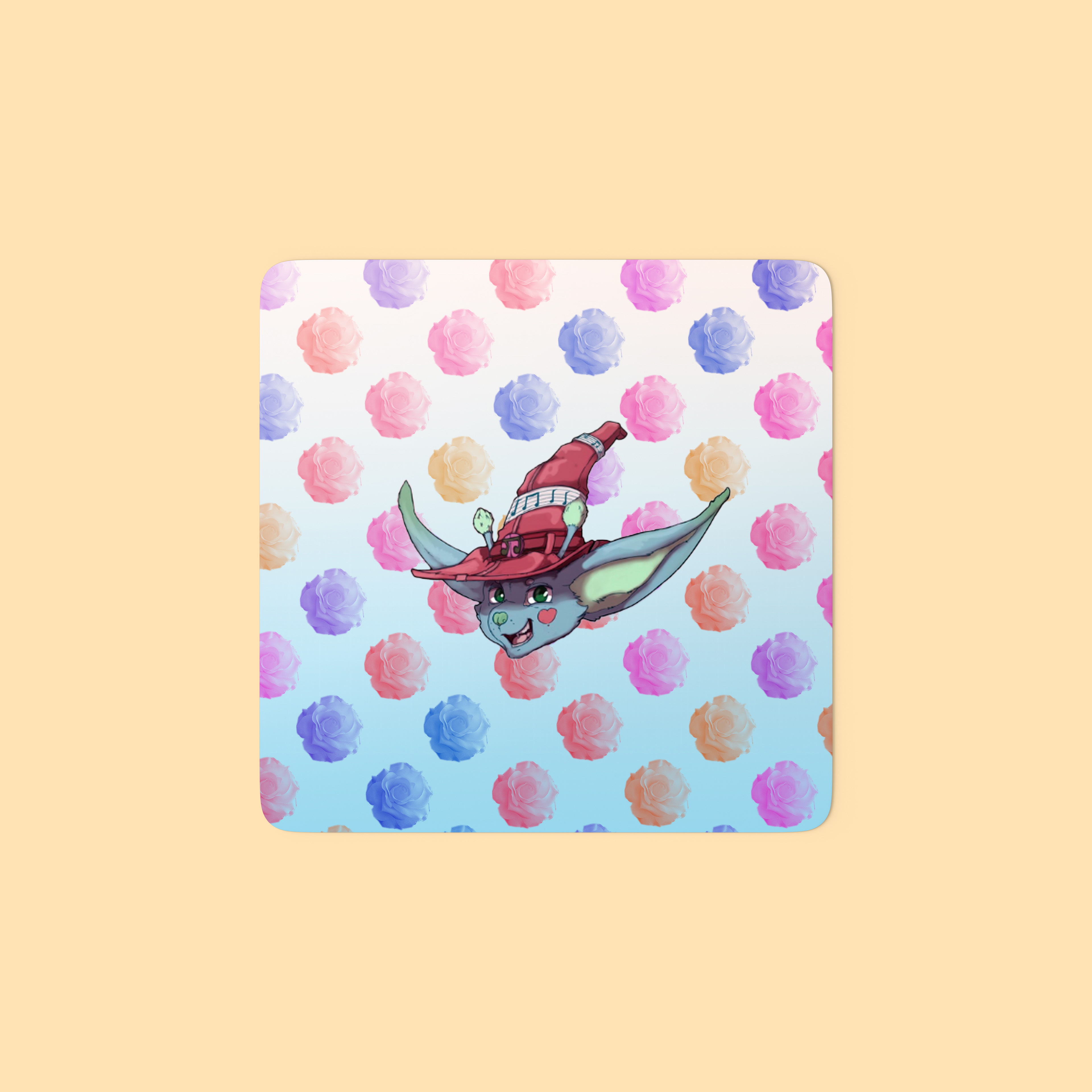 Magic Fox sticker 2 - square