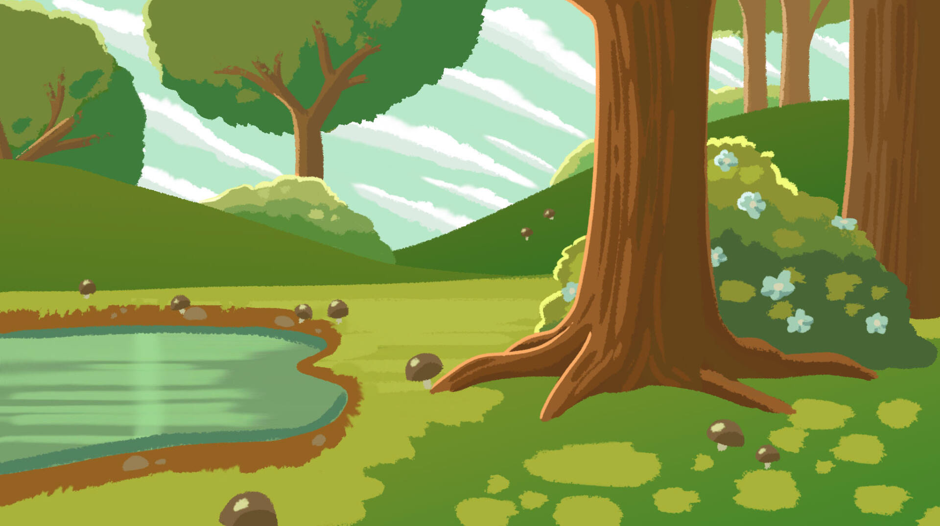 Environment style exploration, 2021