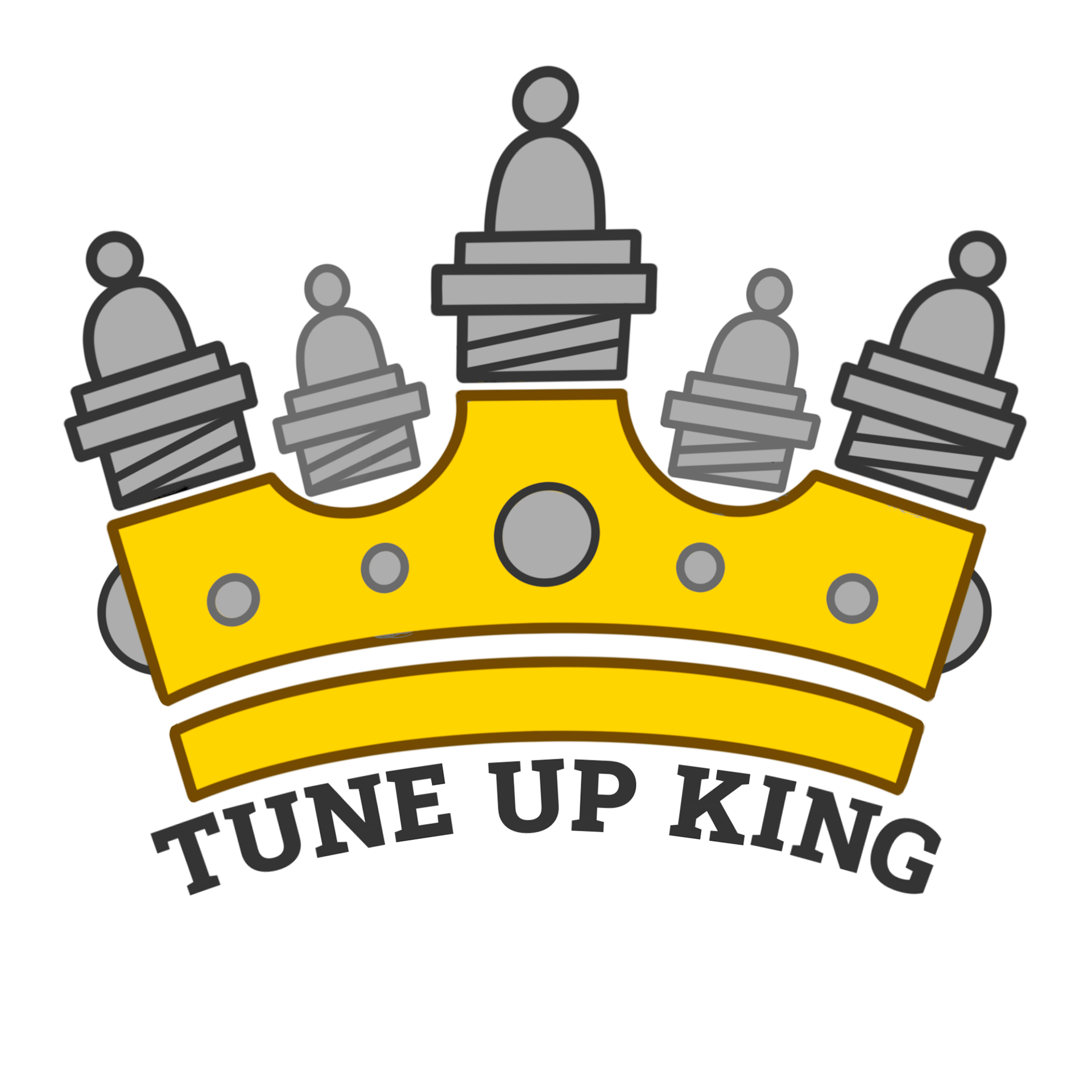 Logo design commissioned for Tune Up King ATL, 2021