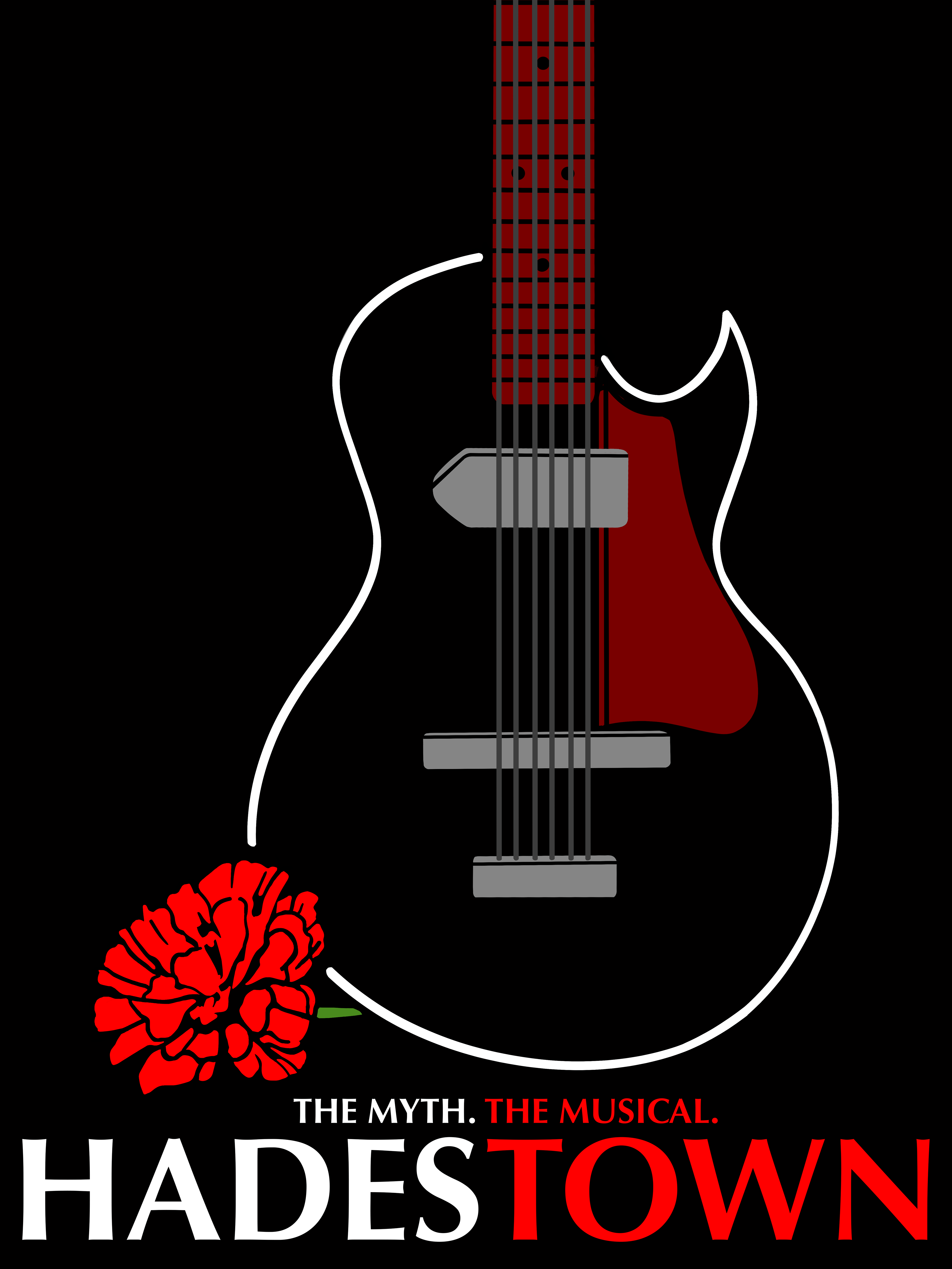 Hadestown roadshow poster design, 2020