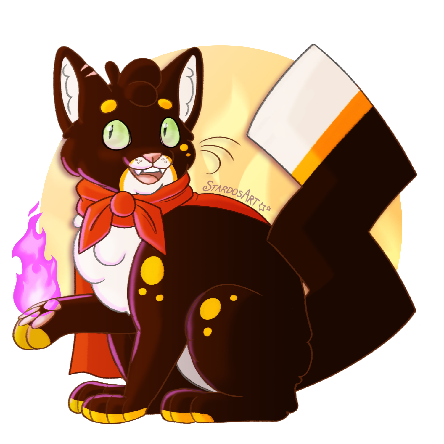 Bucket, 2020, character belongs to Peachflzz