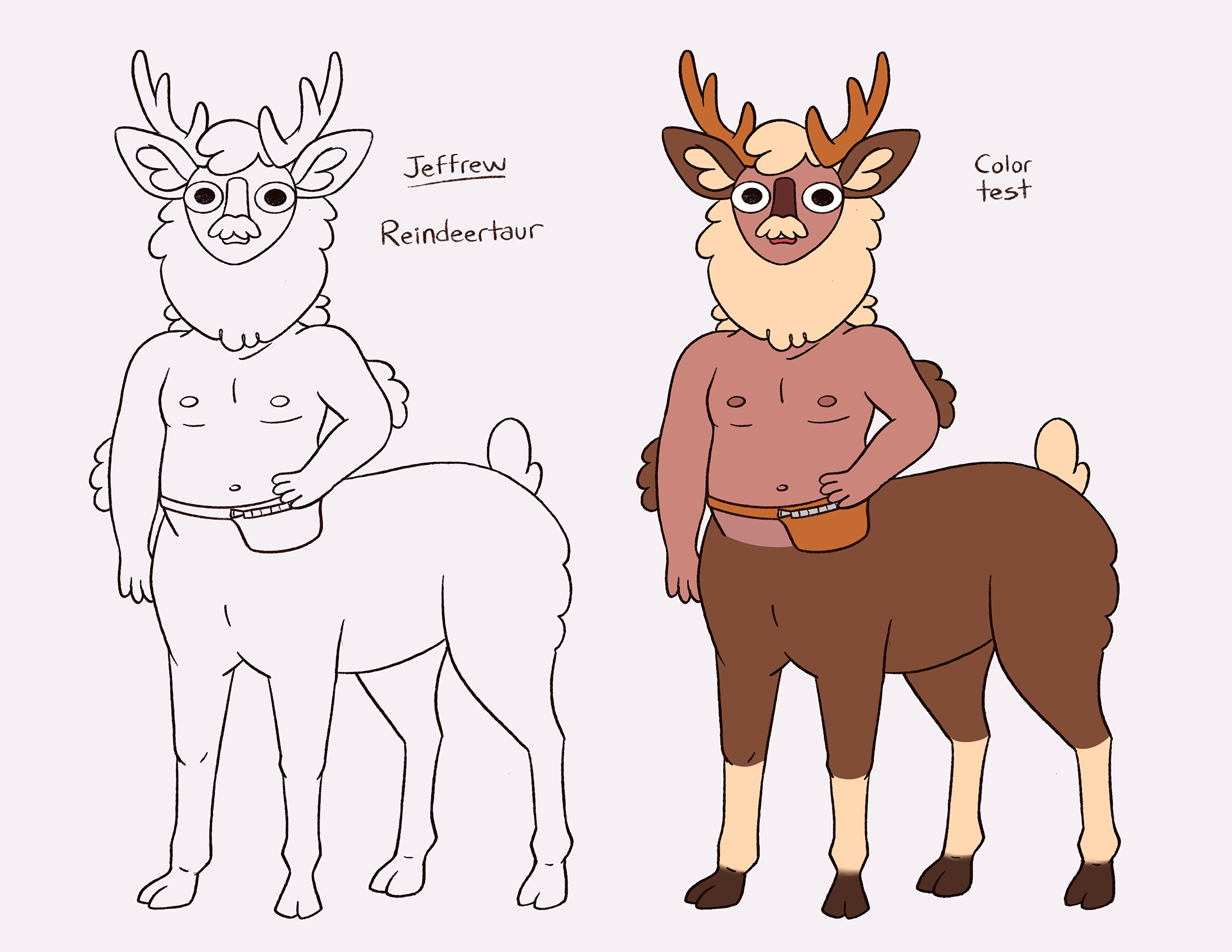 Centaurworld-style character, 2021