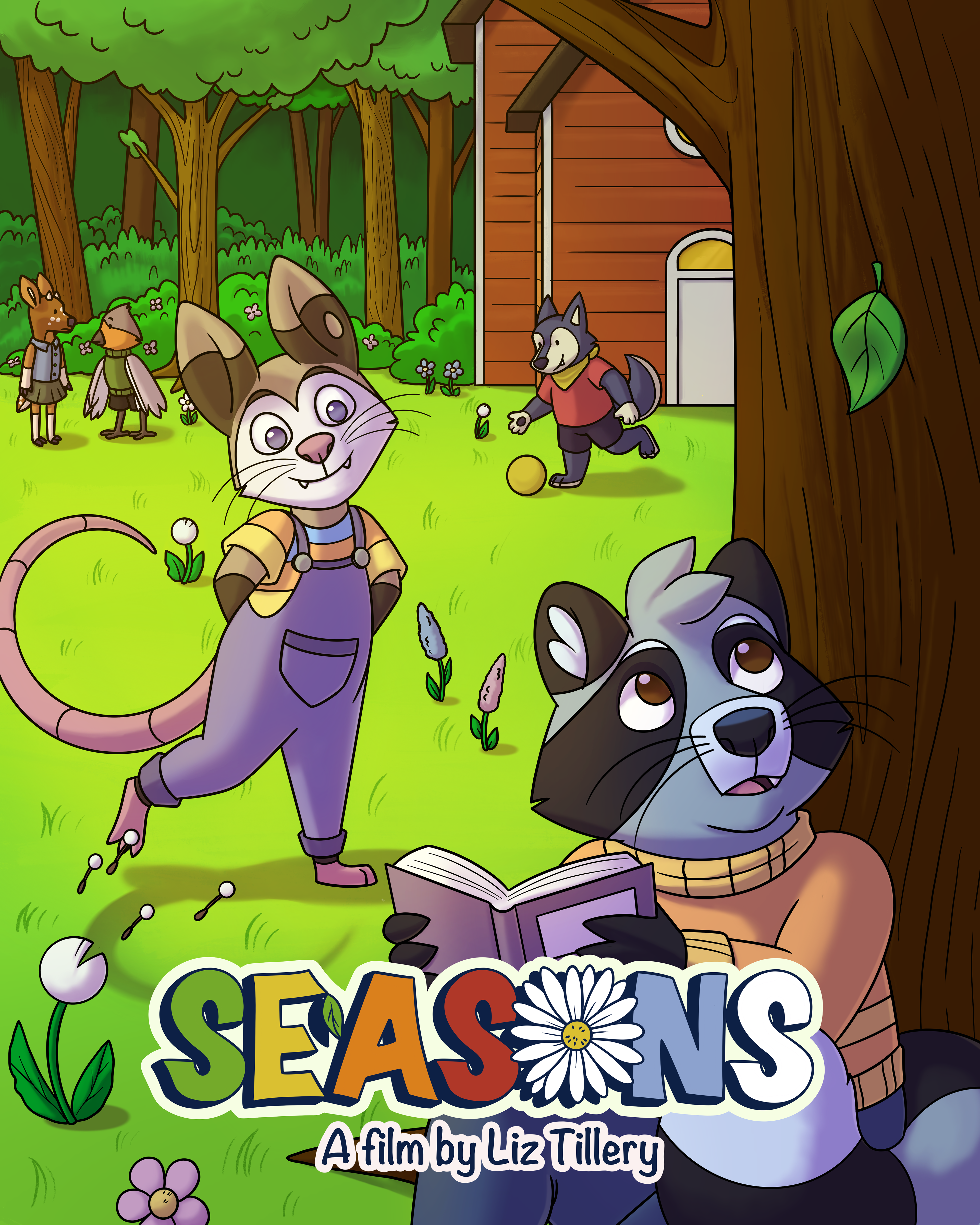 "Seasons" thesis film poster, 2023