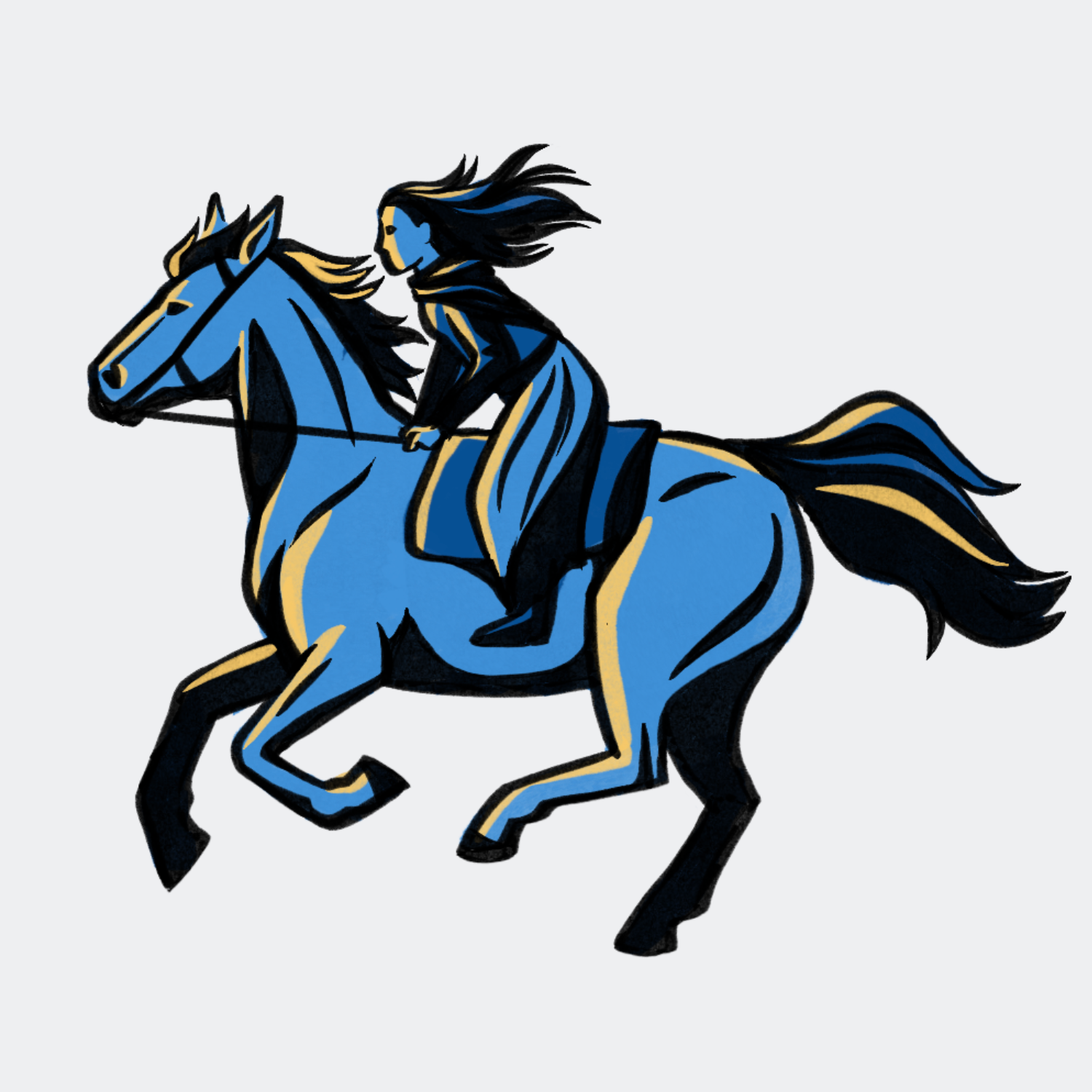 Sybil Luddington Foundation logo color example, 2023