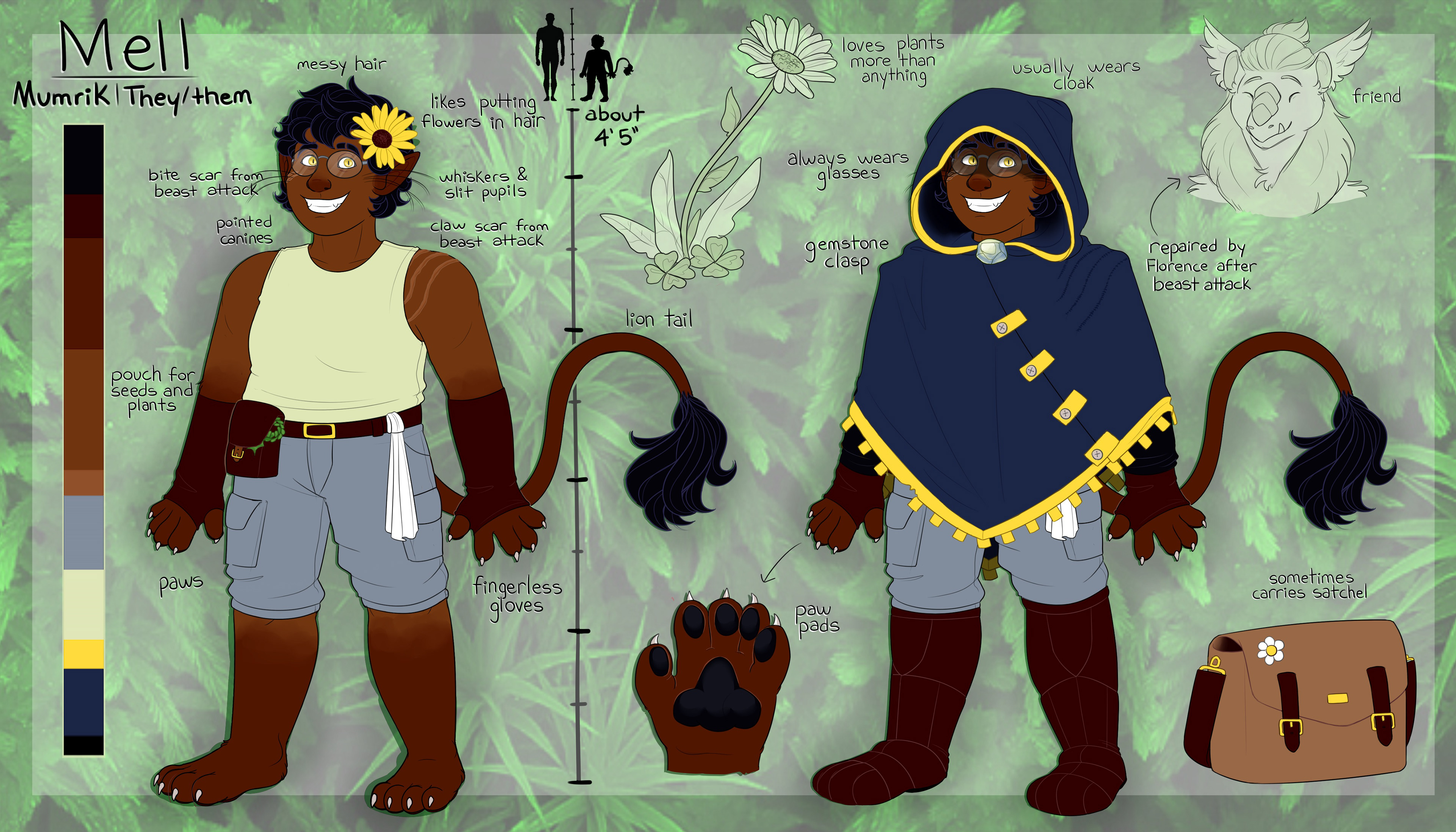 Fantasy character design, 2019