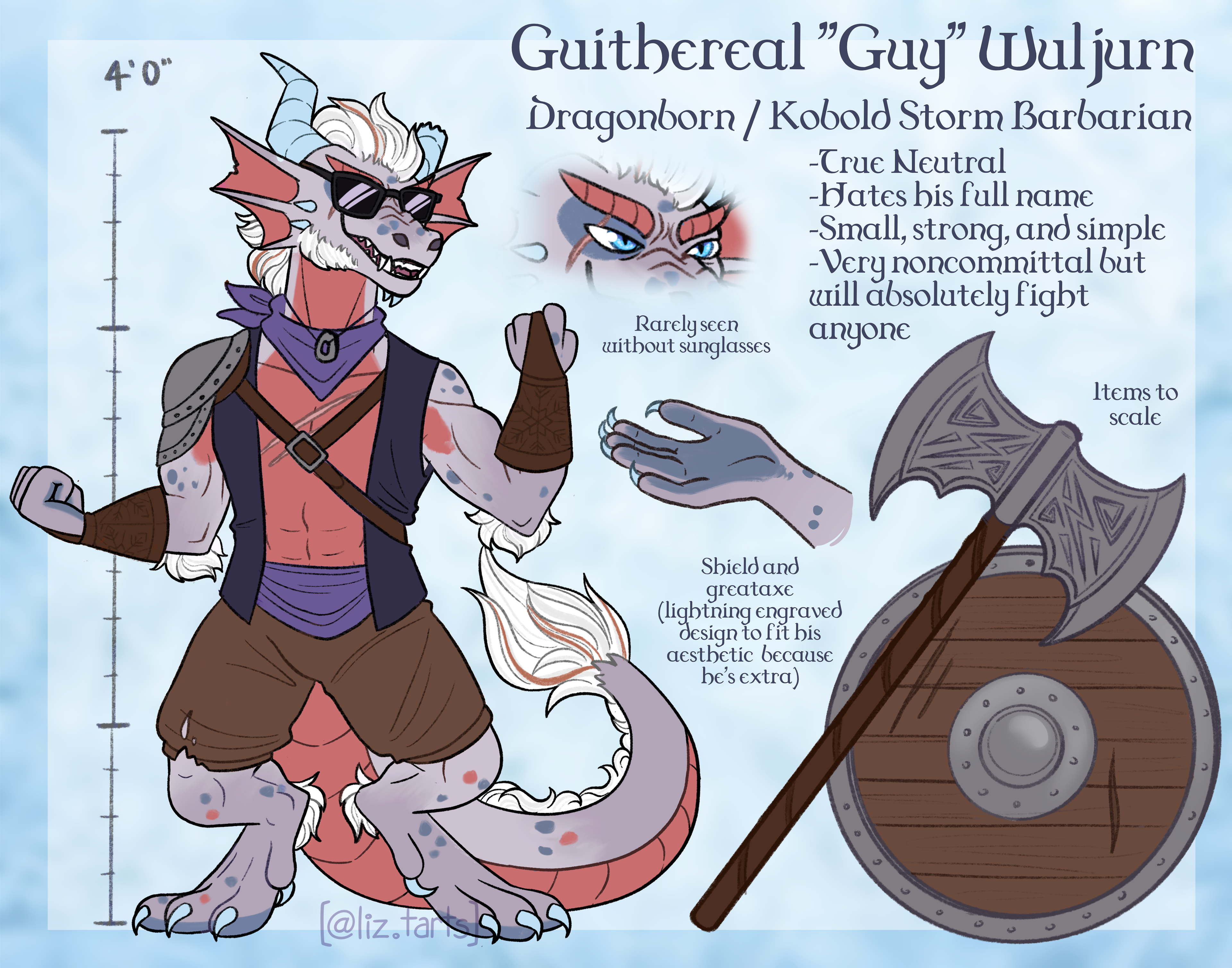 Dungeons and Dragons character design, 2021