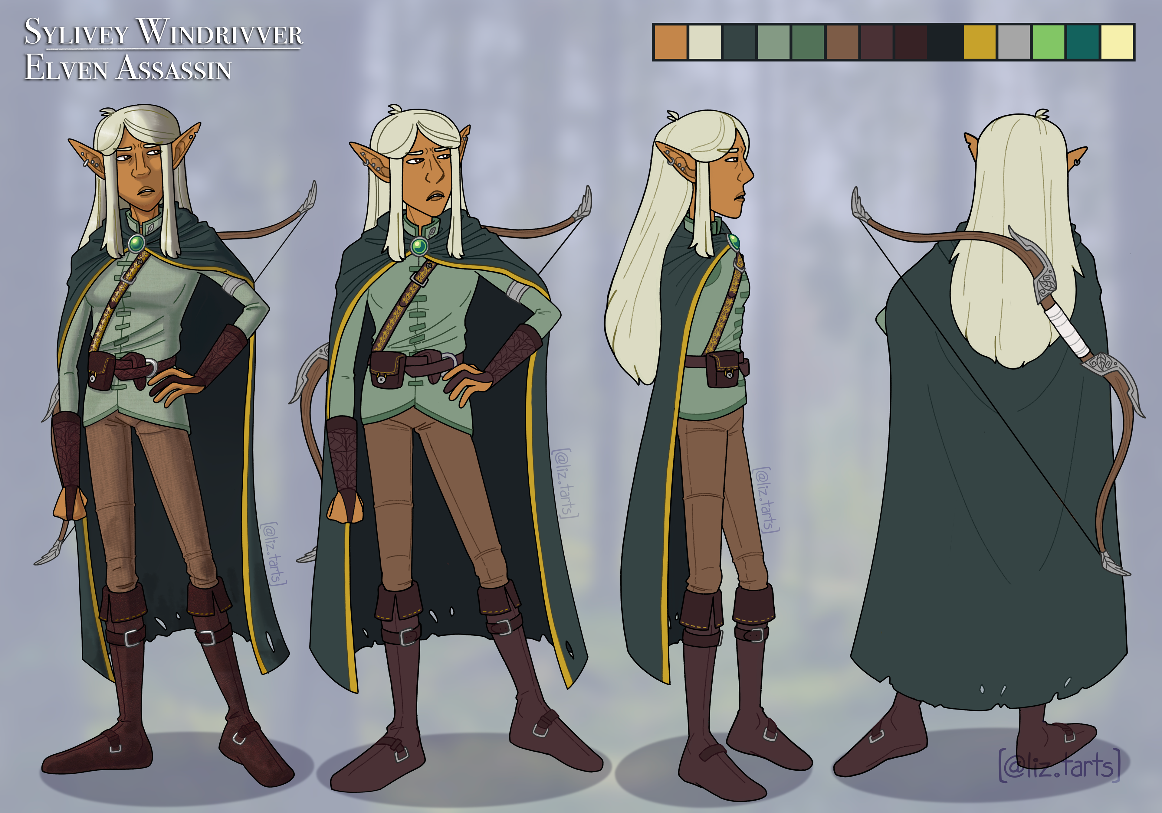 Elven Assassin Turnaround, 2021