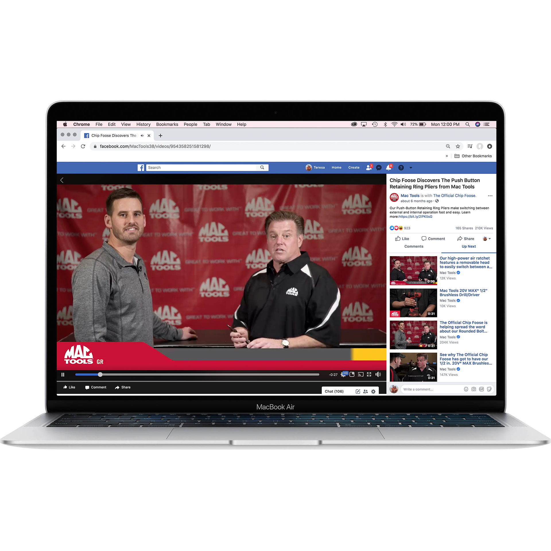 Video Promotion with Sponsor Chip Foose